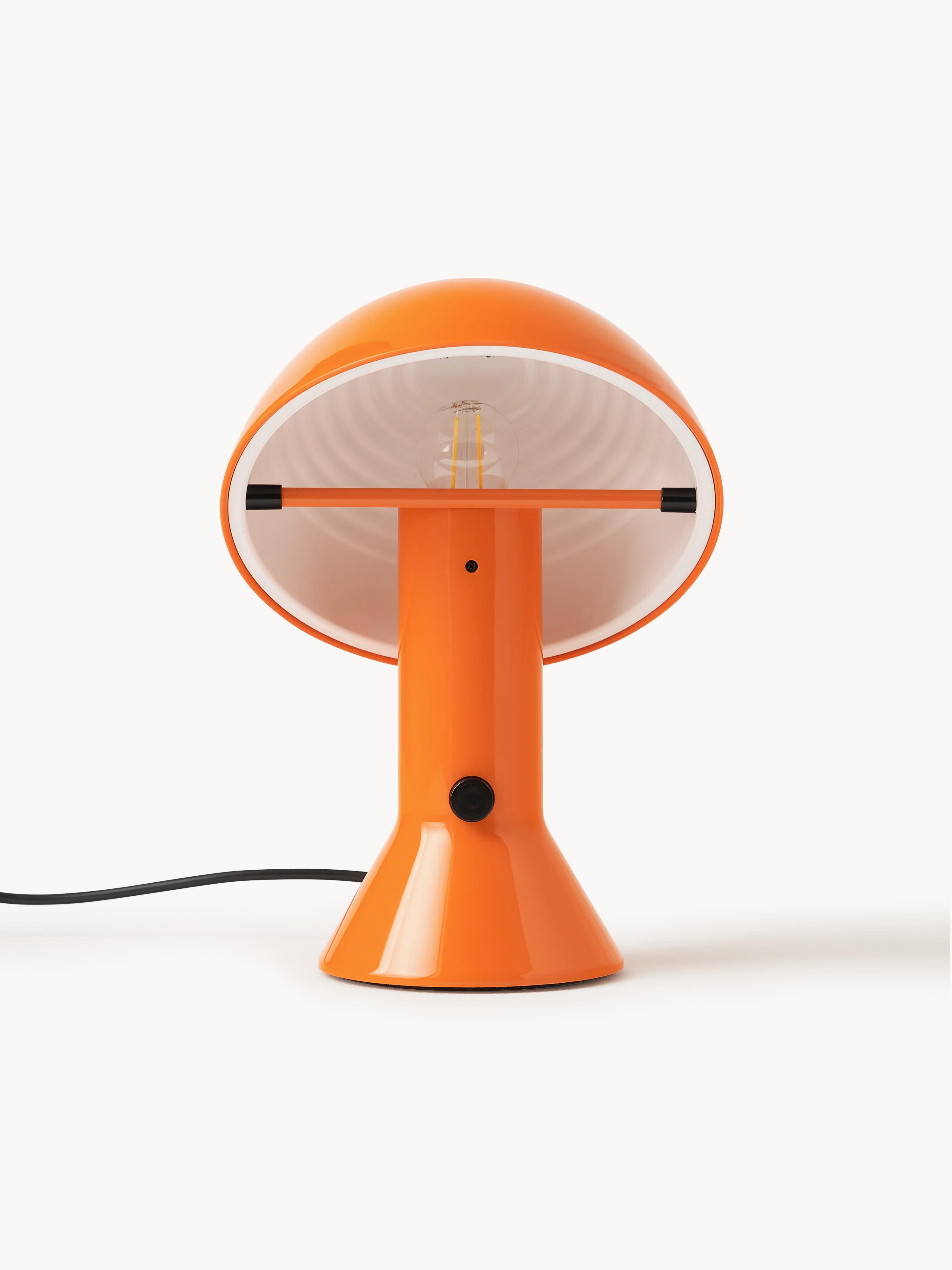 Petite lampe à poser avec abat-jour réglable Rikard - Ambré, transparent