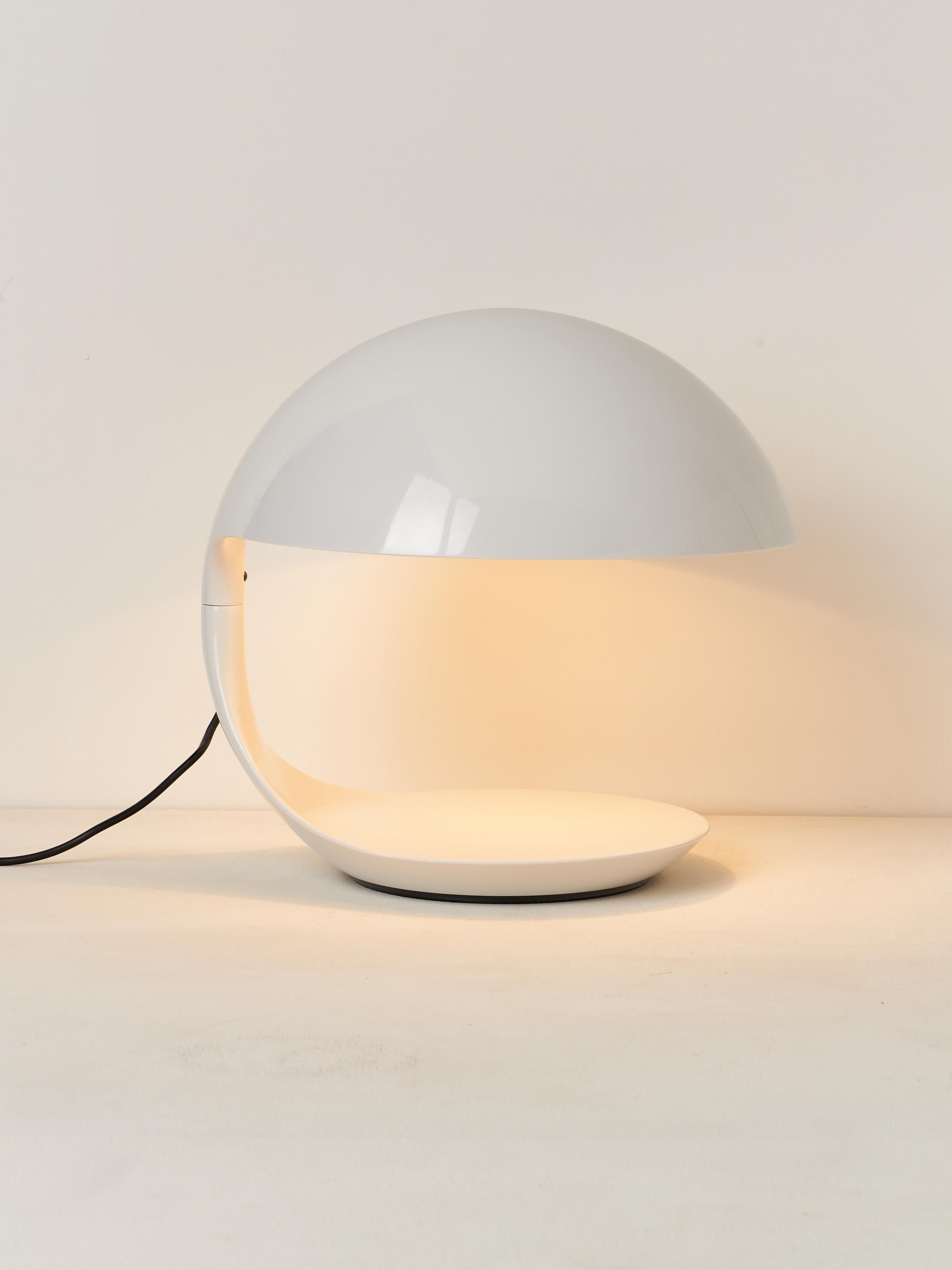 Lampe à poser avec abat-jour pivotant Hawk - Blanc