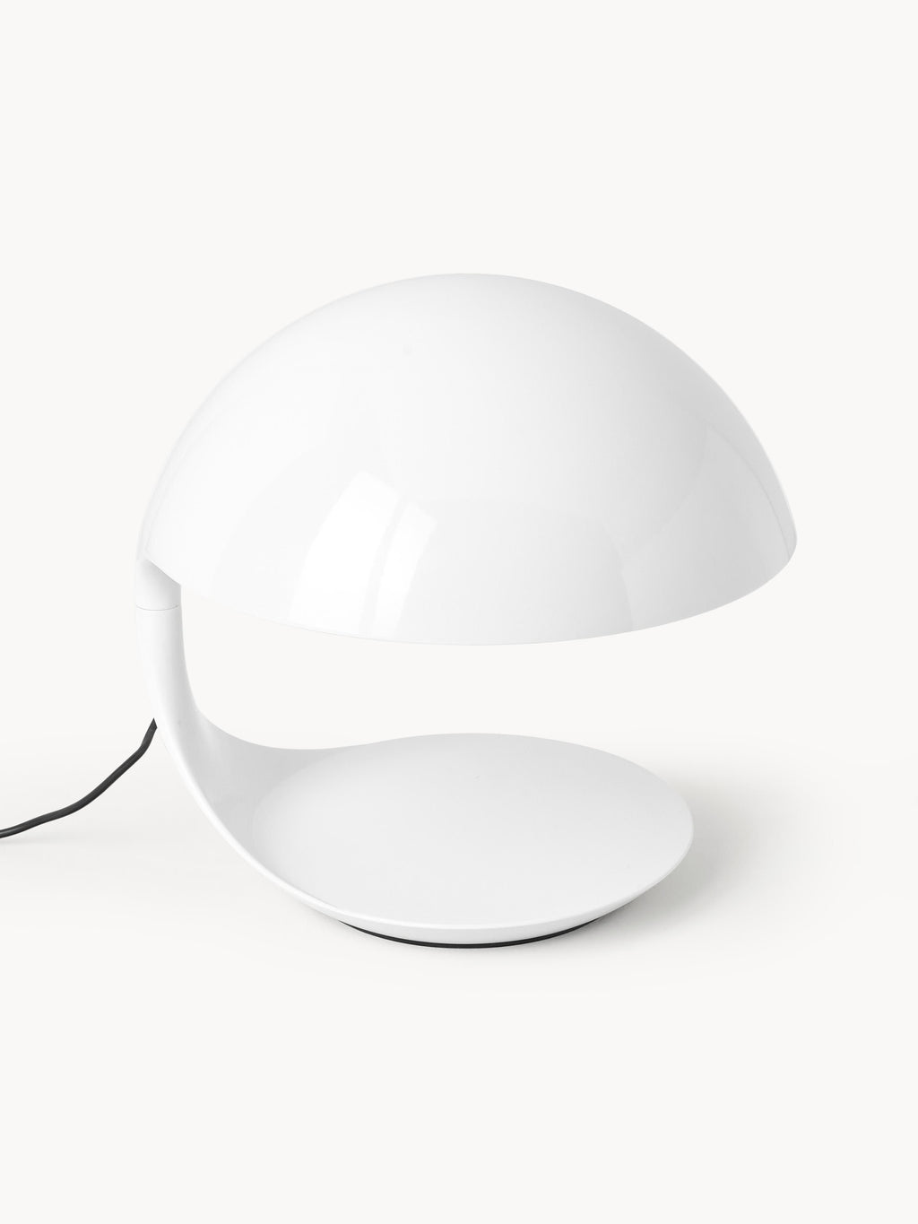 Lampe à poser avec abat-jour pivotant Hawk - Blanc