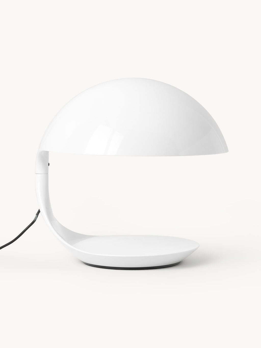 Lampe à poser avec abat-jour pivotant Hawk - Blanc