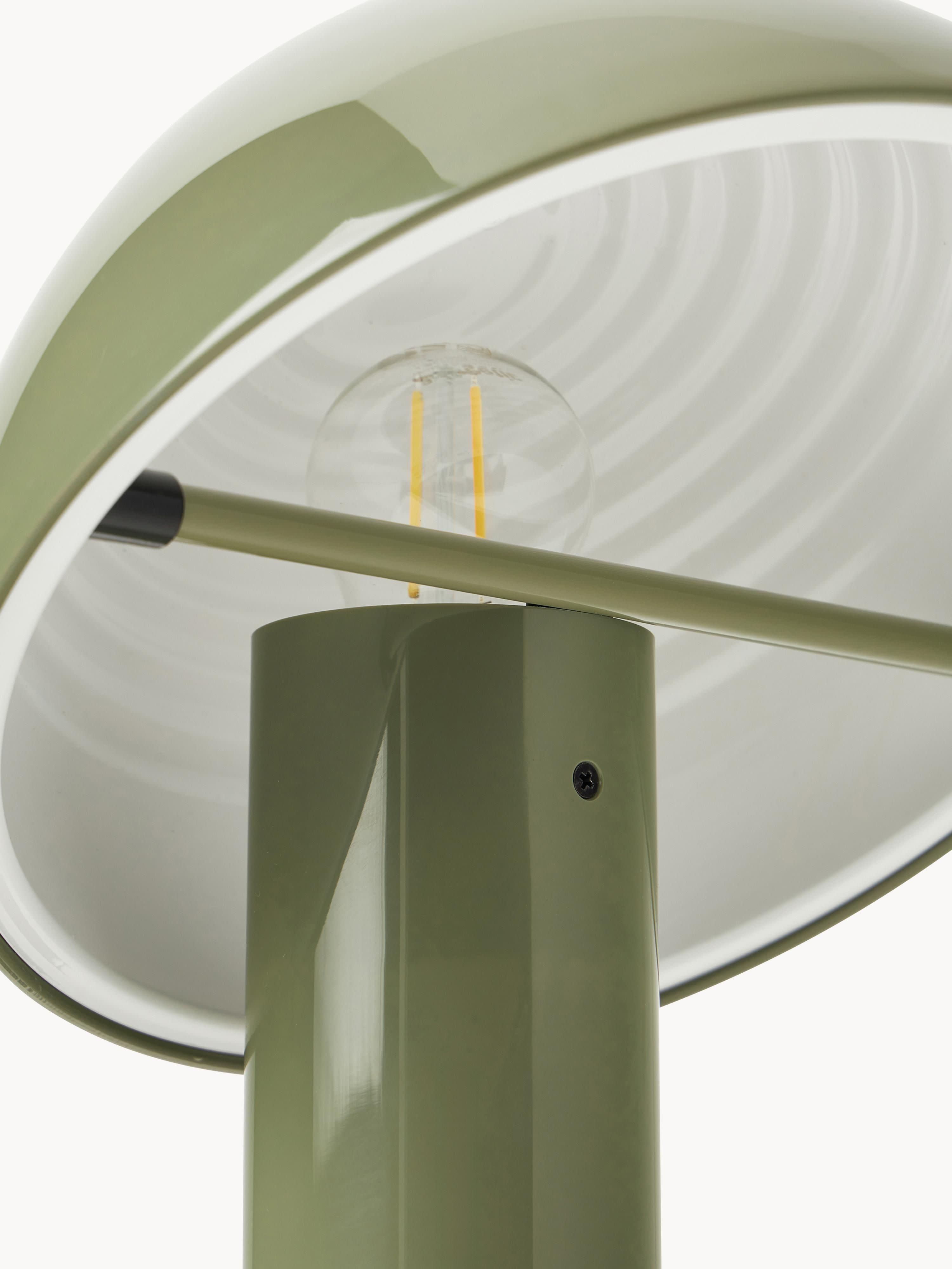 Petite lampe à poser avec abat-jour réglable Rikard - Vert olive