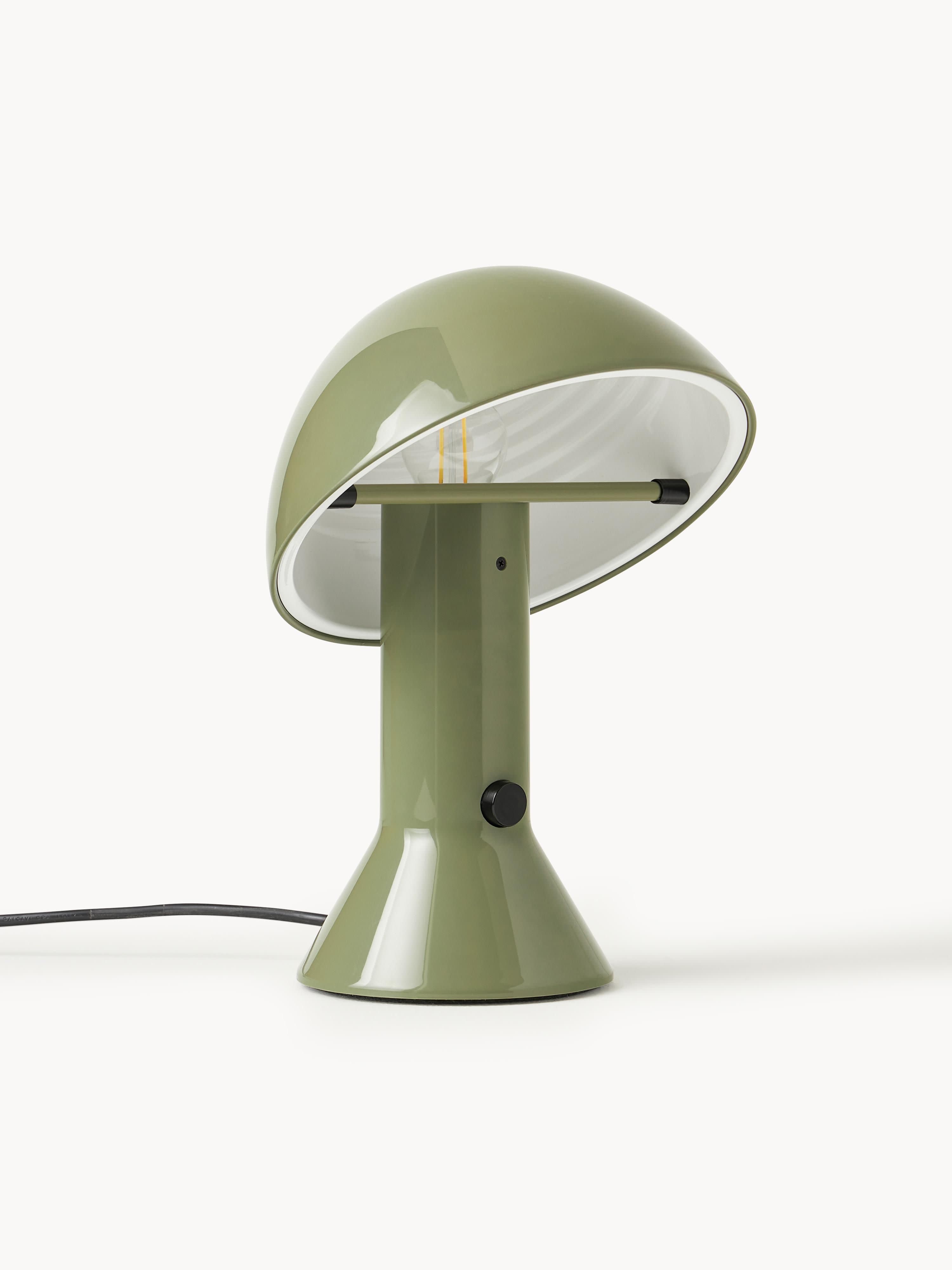 Petite lampe à poser avec abat-jour réglable Rikard - Vert olive