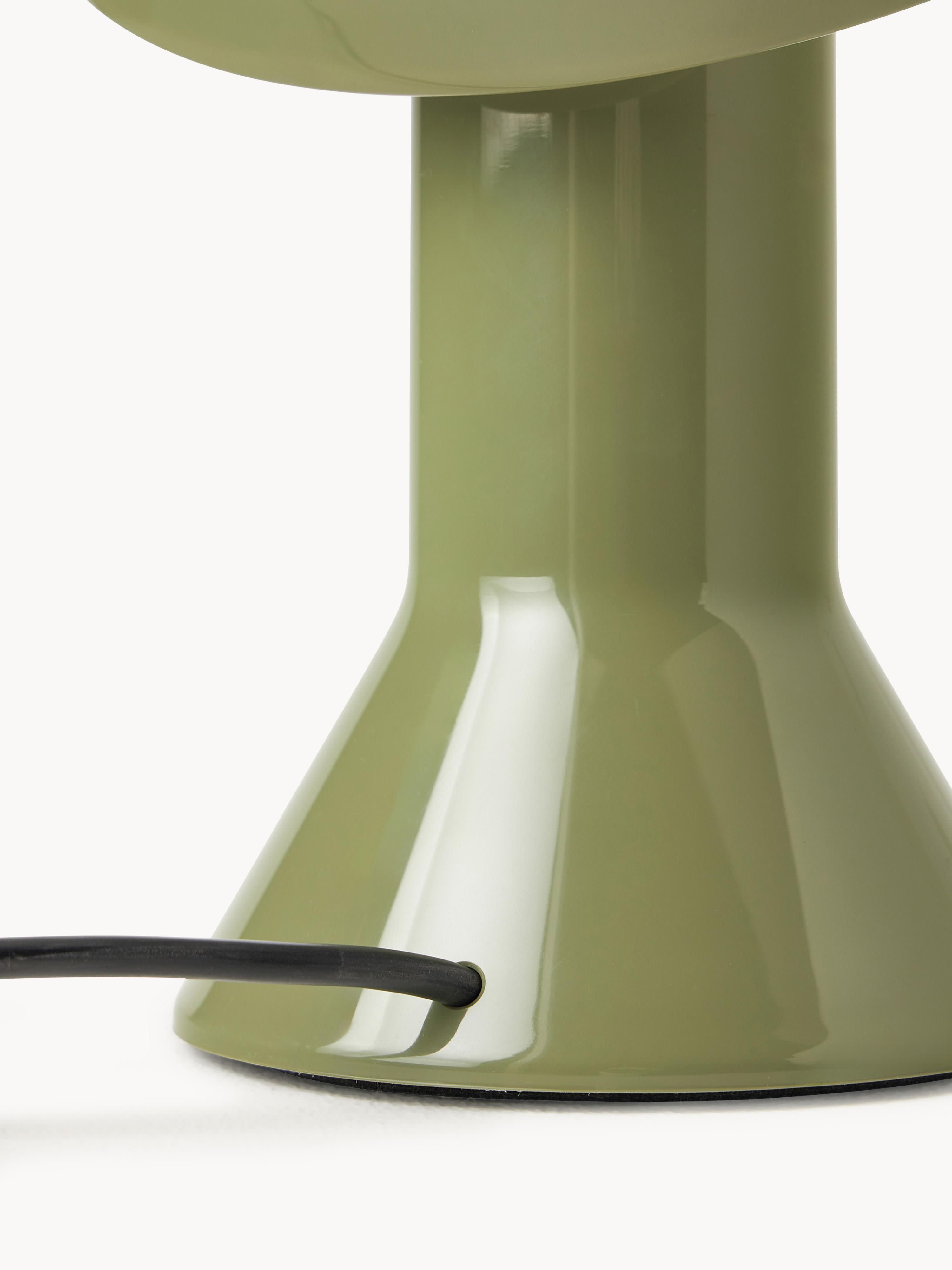 Petite lampe à poser avec abat-jour réglable Rikard - Vert olive