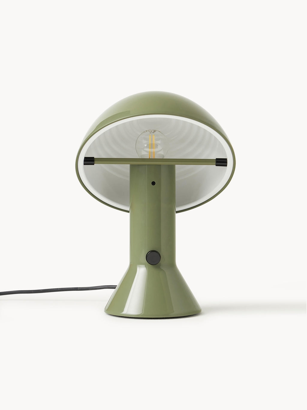 Petite lampe à poser avec abat-jour réglable Rikard - Vert olive