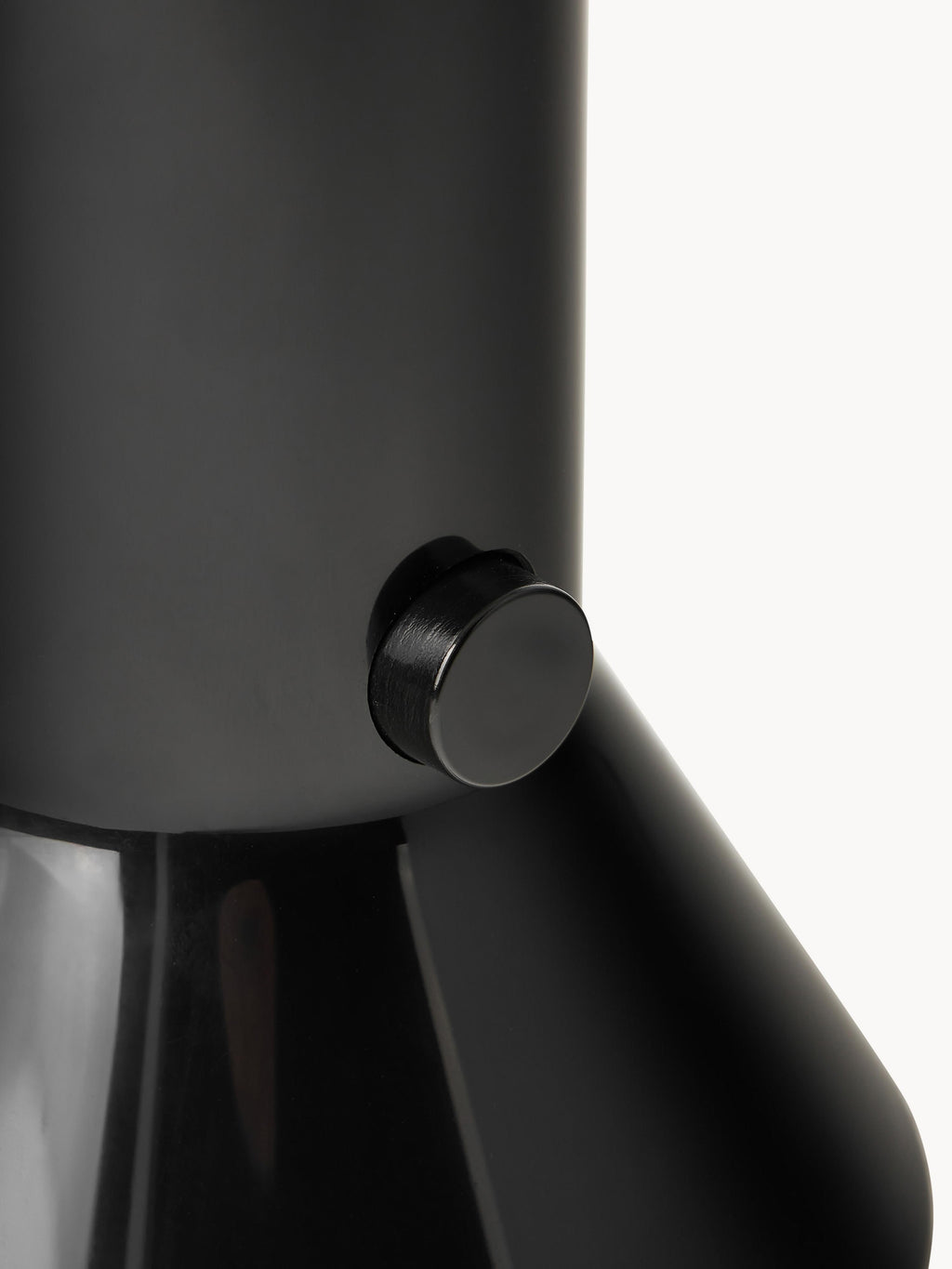 Petite lampe à poser avec abat-jour réglable Rikard - Noir