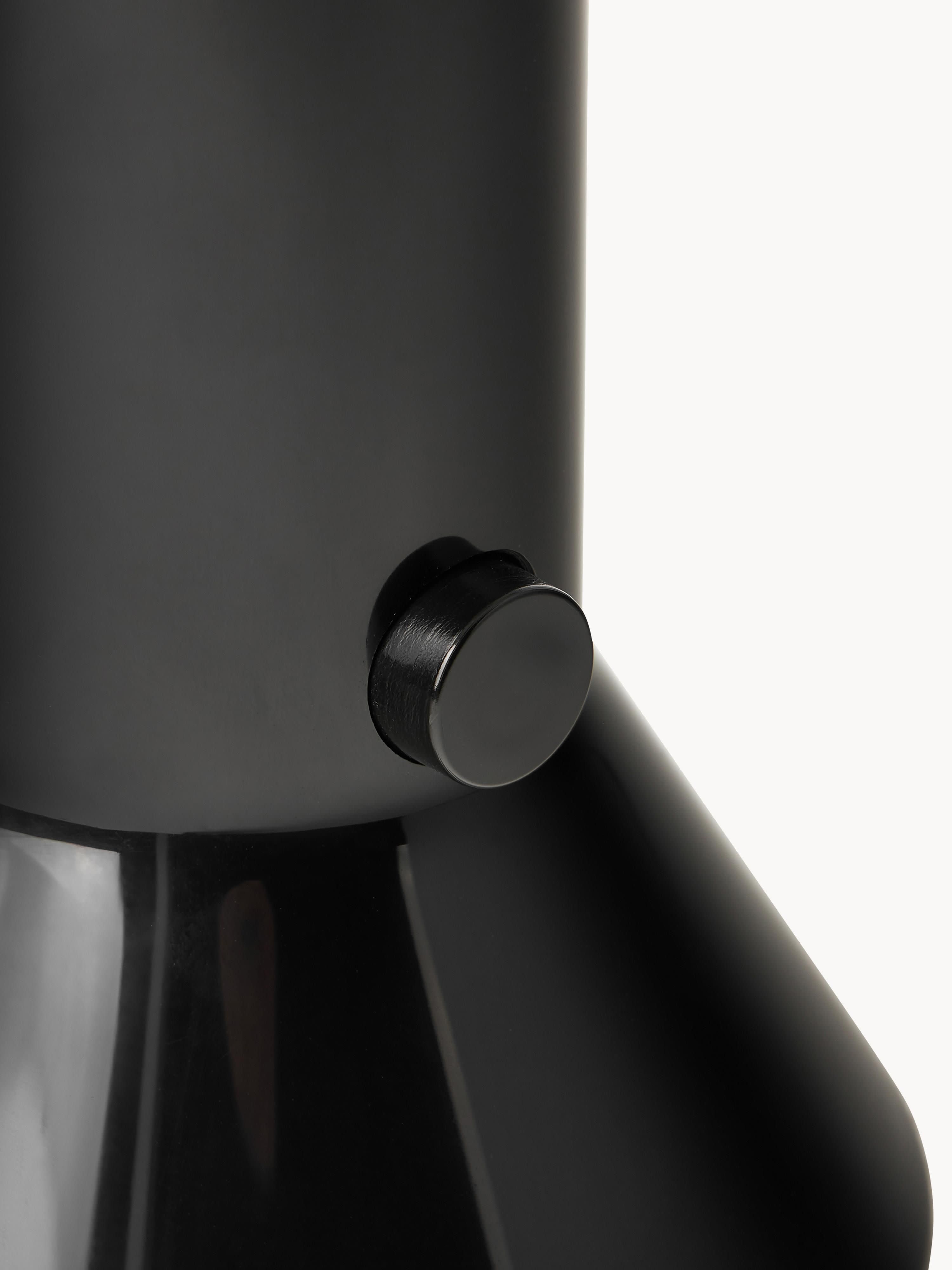 Petite lampe à poser avec abat-jour réglable Rikard - Noir