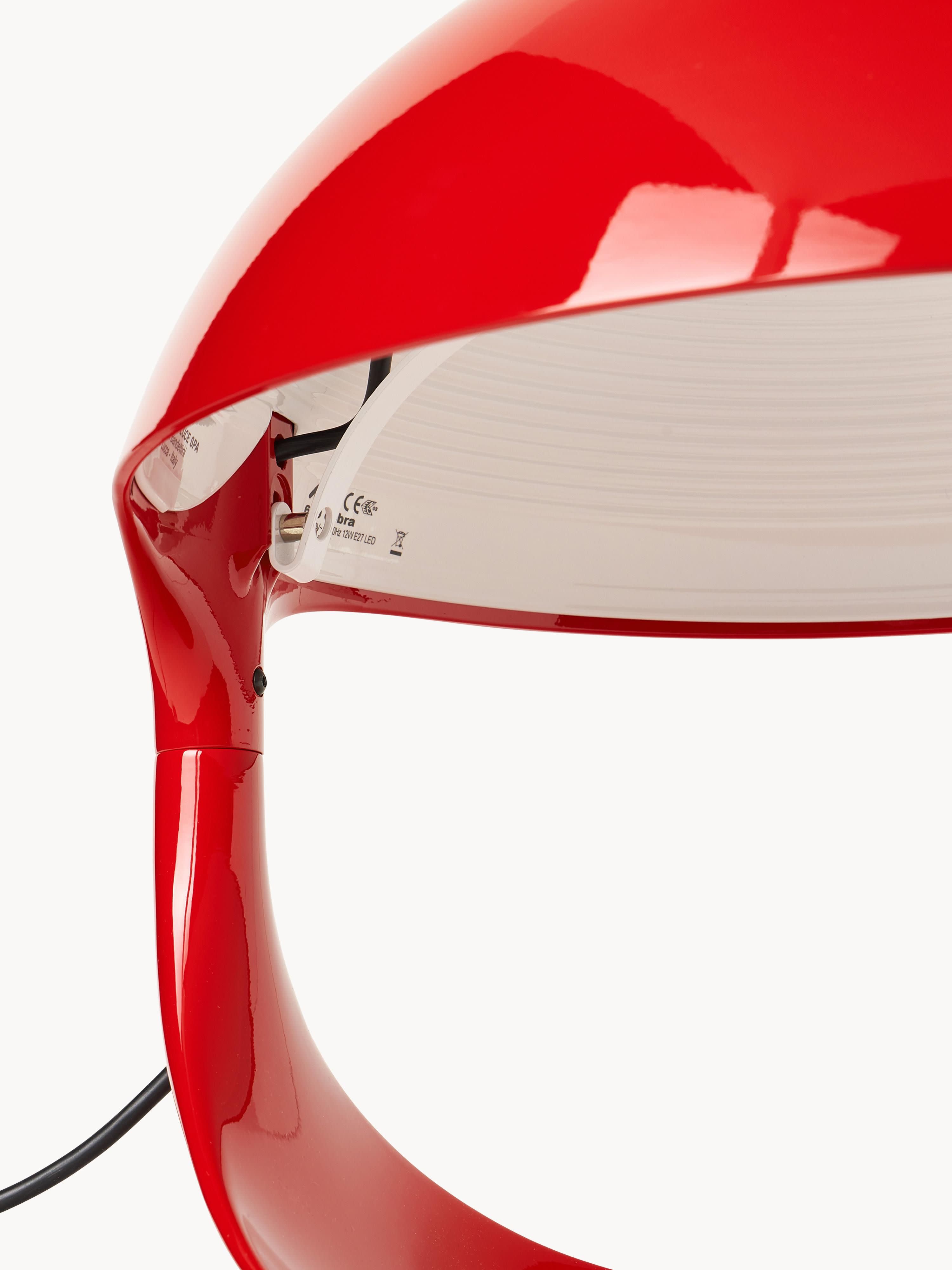 Lampe à poser avec abat-jour pivotant Hawk - Rouge