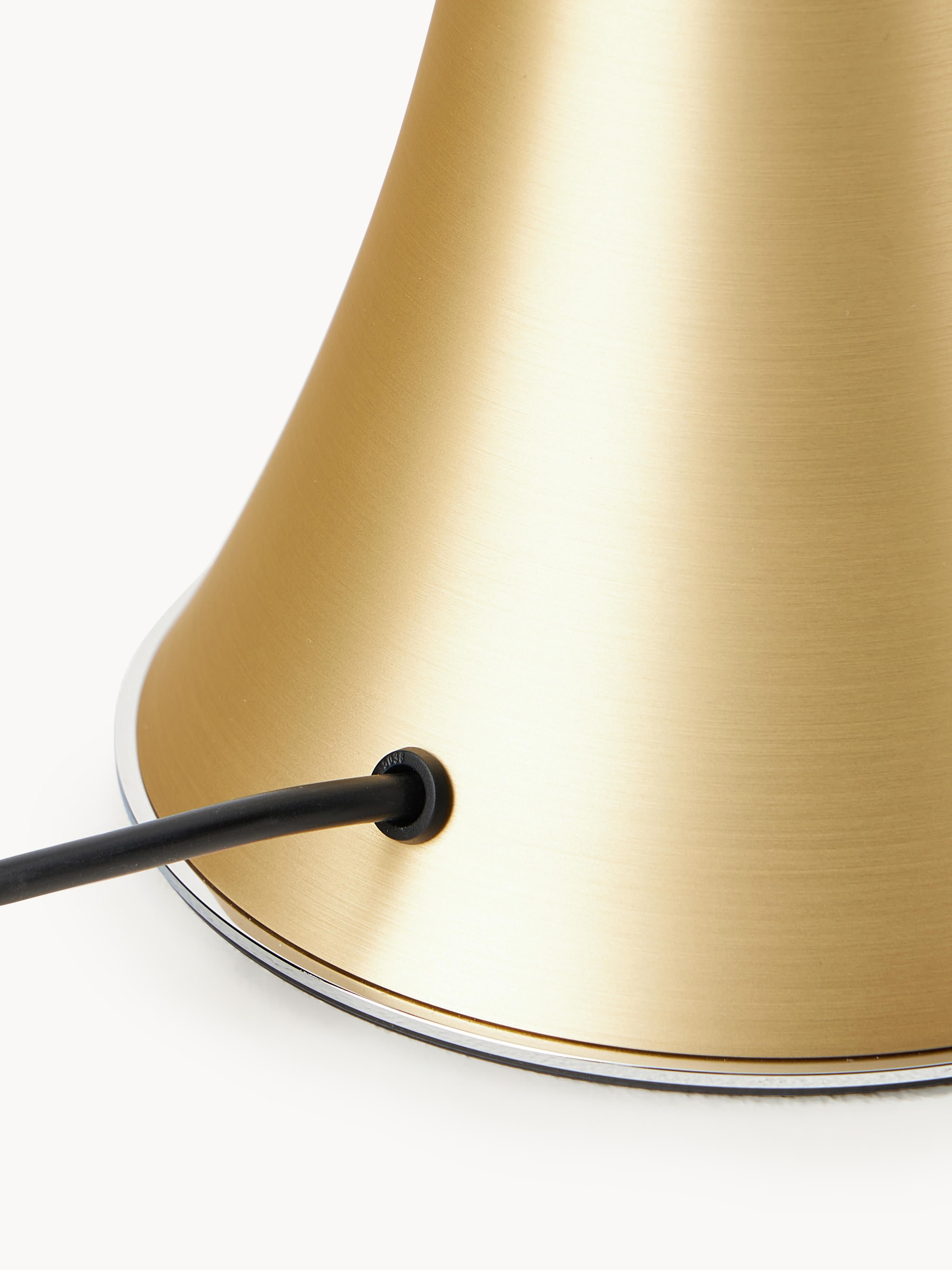 Grande lampe à poser LED à intensité variable Luca, hauteur ajustable - Doré, mat