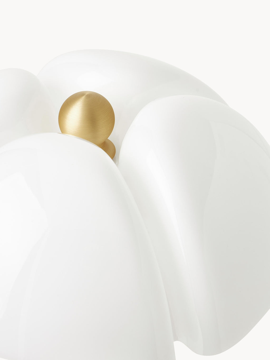 Grande lampe à poser LED à intensité variable Luca, hauteur ajustable - Doré, mat