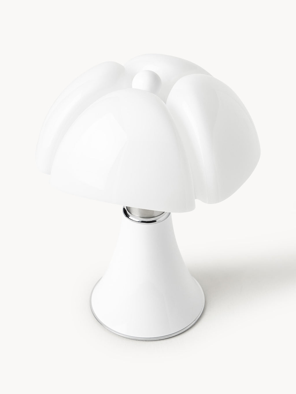 Lampe à poser LED mobile Luca, intensité variable - Blanc, haute brillance