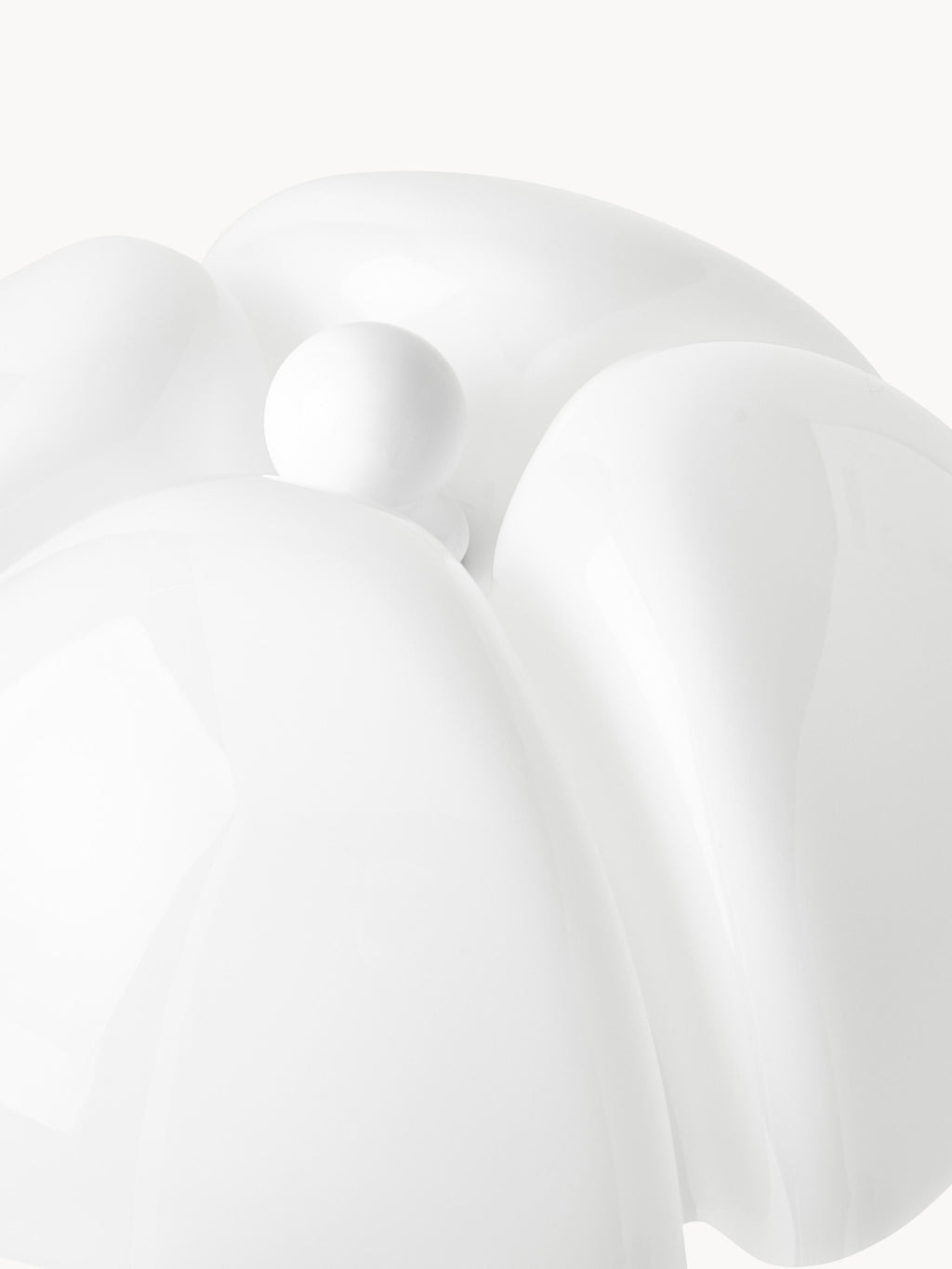 Lampe à poser LED mobile Luca, intensité variable - Blanc, haute brillance