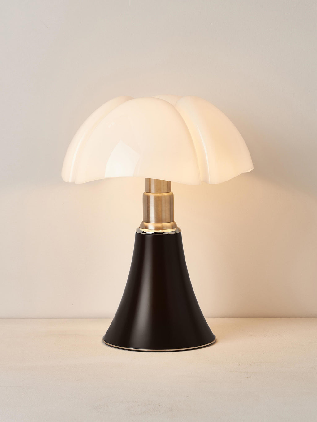 Lampe à poser LED mobile Luca, intensité variable - Blanc, haute brillance