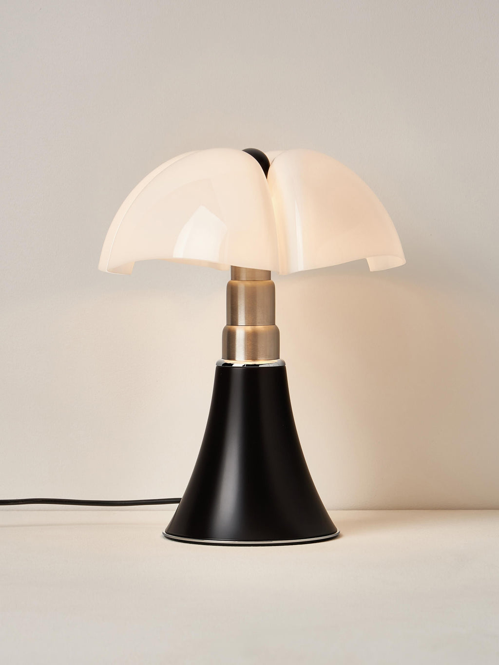 Lampe à poser LED à intensité variable Luca - Brun foncé, mat