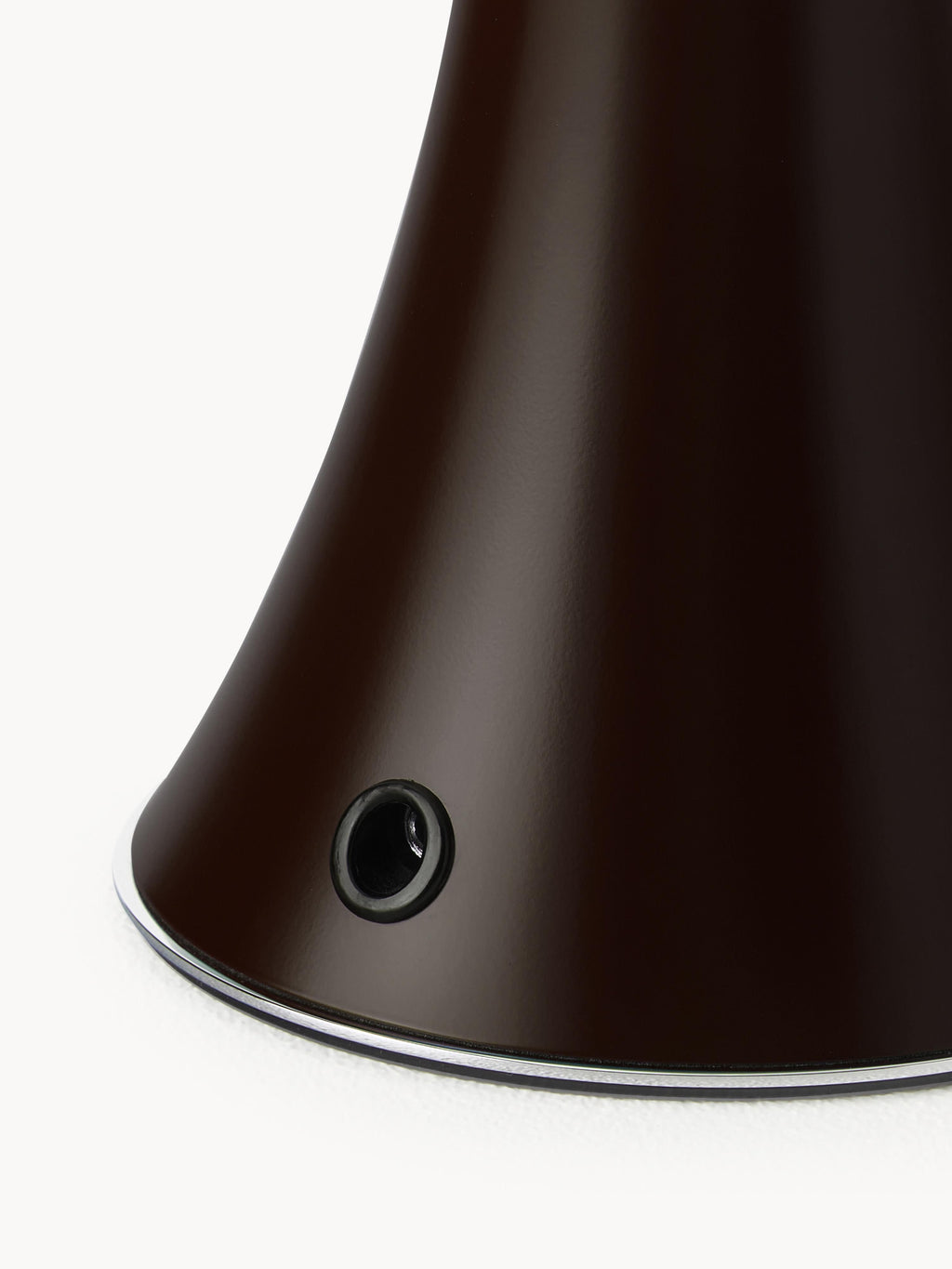 Lampe à poser LED mobile Luca, intensité variable - Brun foncé, mat