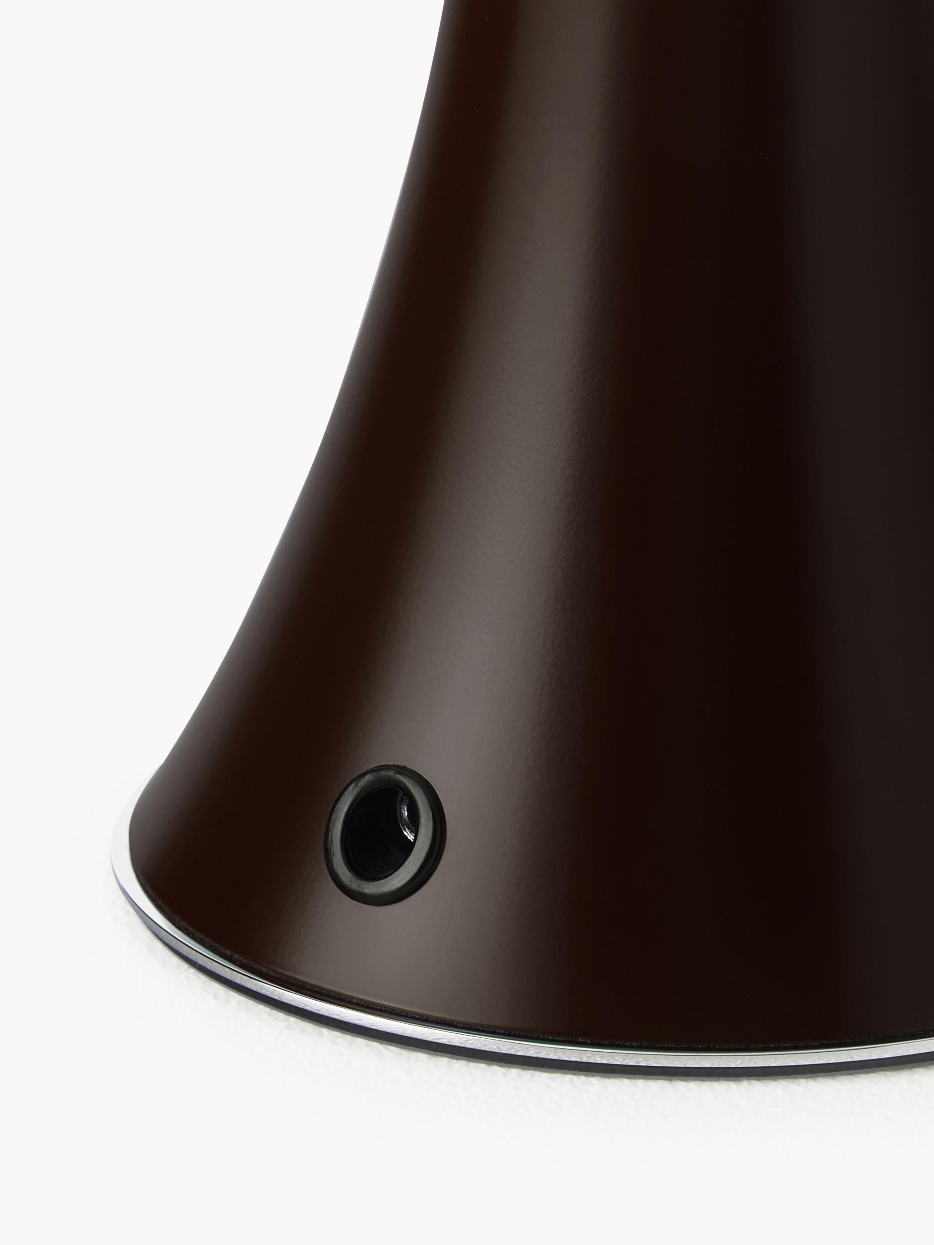 Lampe à poser LED mobile Luca, intensité variable - Brun foncé, mat