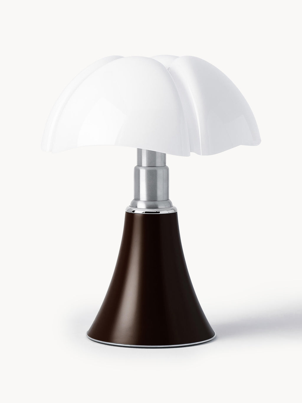 Lampe à poser LED mobile Luca, intensité variable - Brun foncé, mat