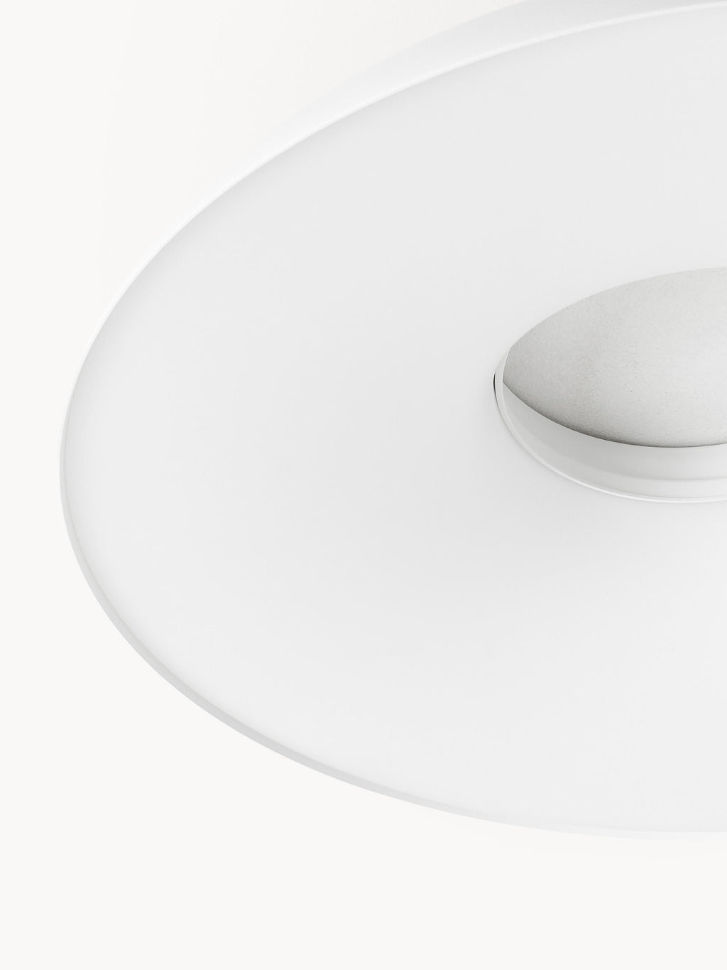 Grand plafonnier LED Roland, intensité ajustable - Blanc