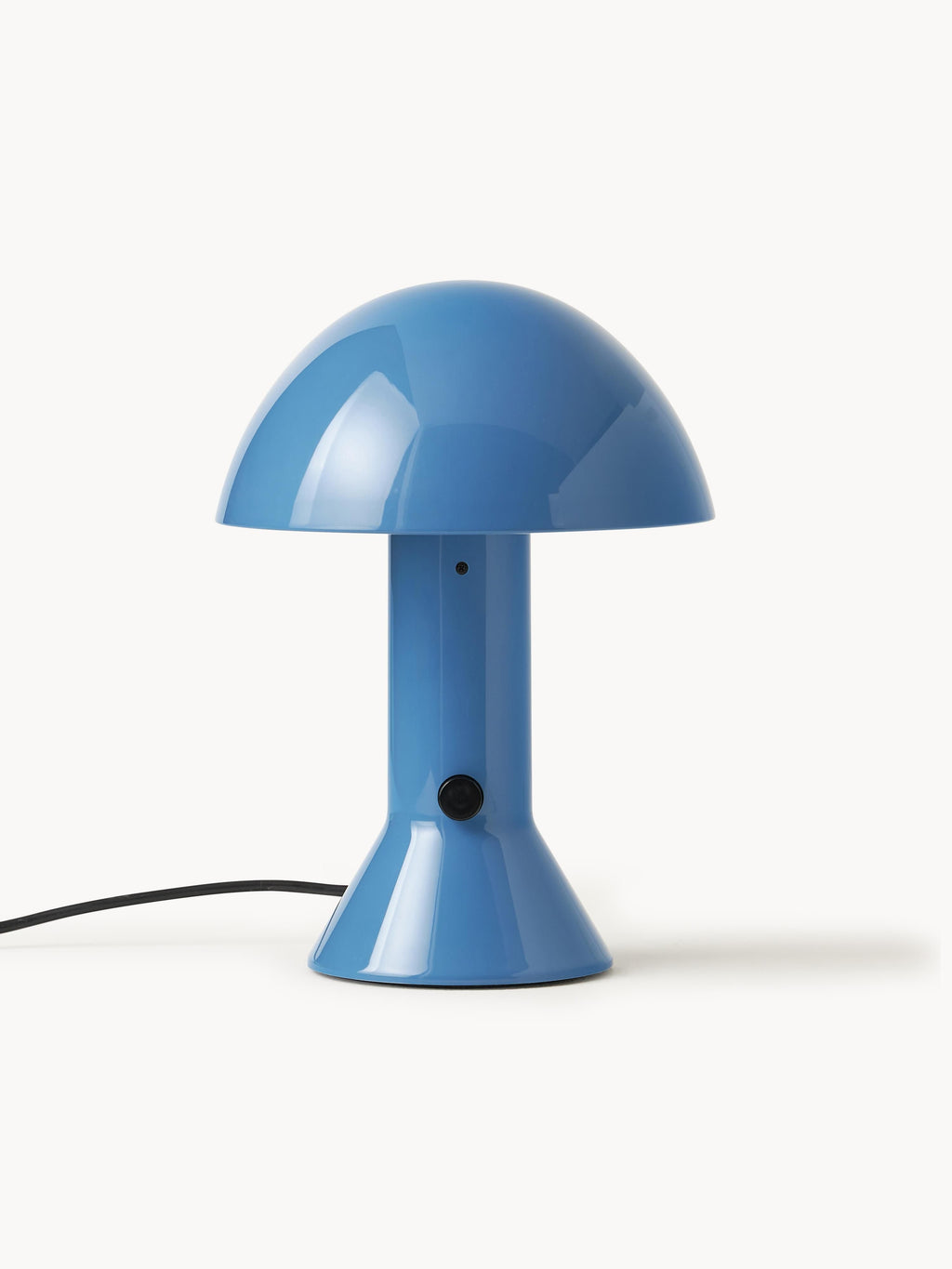 Petite lampe à poser avec abat-jour réglable Rikard - Bleu
