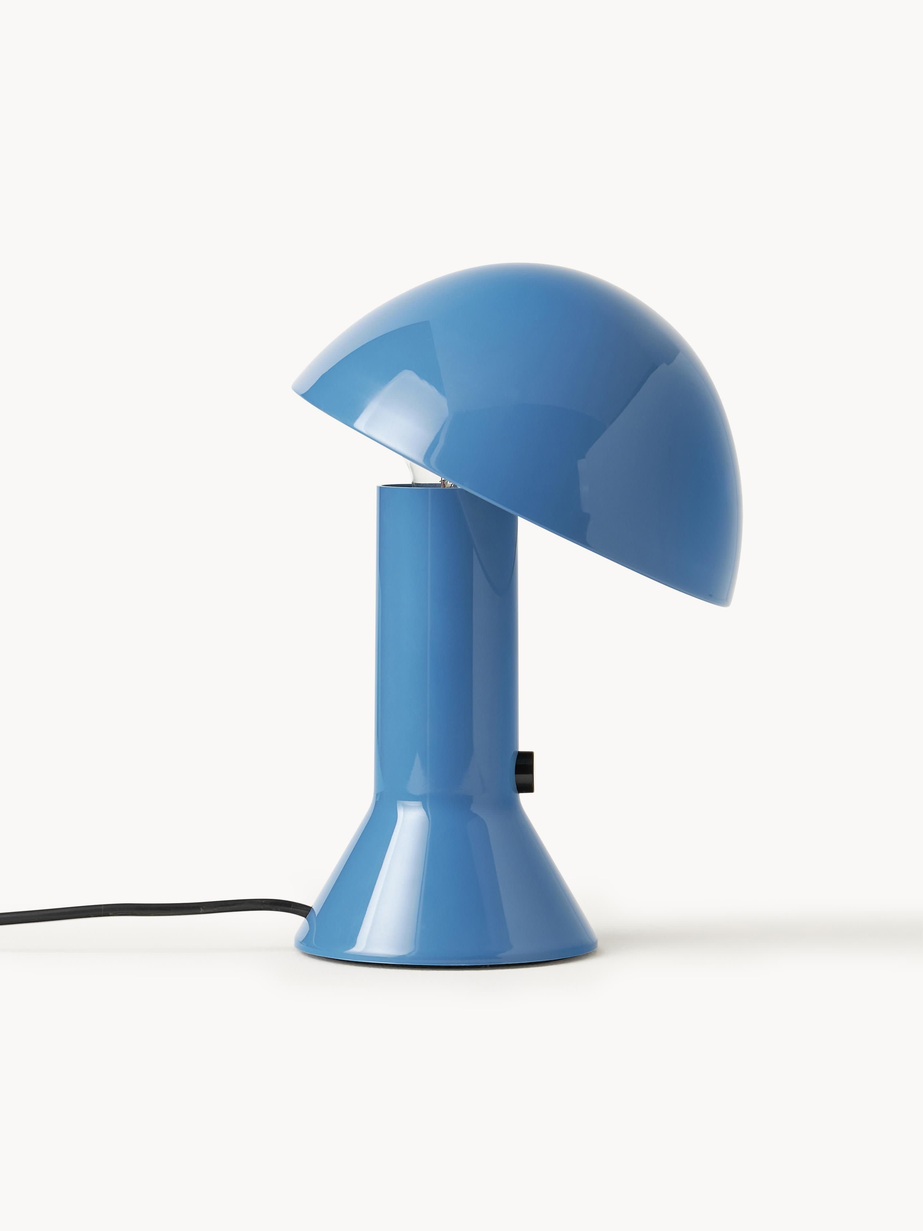 Petite lampe à poser avec abat-jour réglable Rikard - Bleu