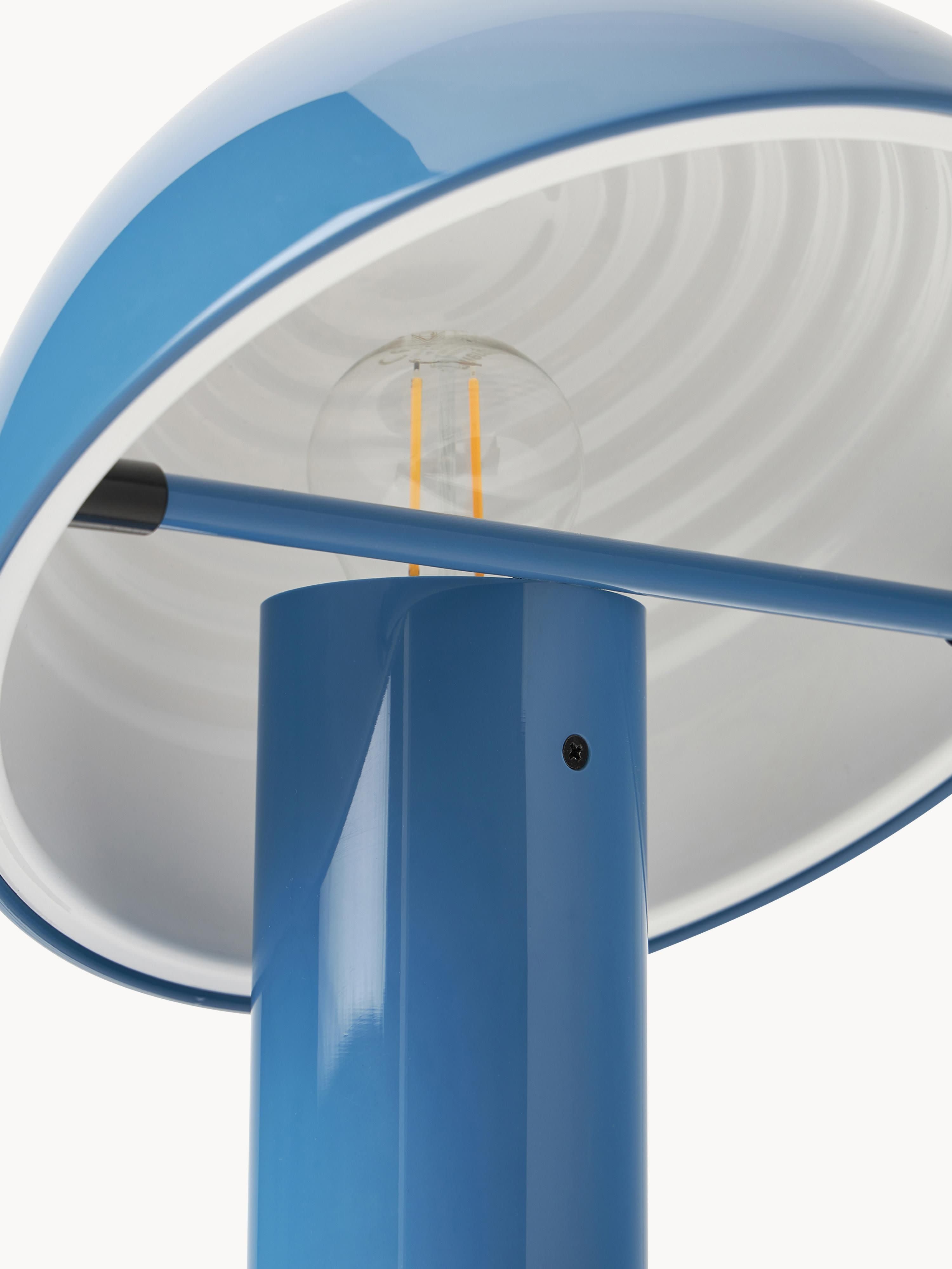 Petite lampe à poser avec abat-jour réglable Rikard - Bleu