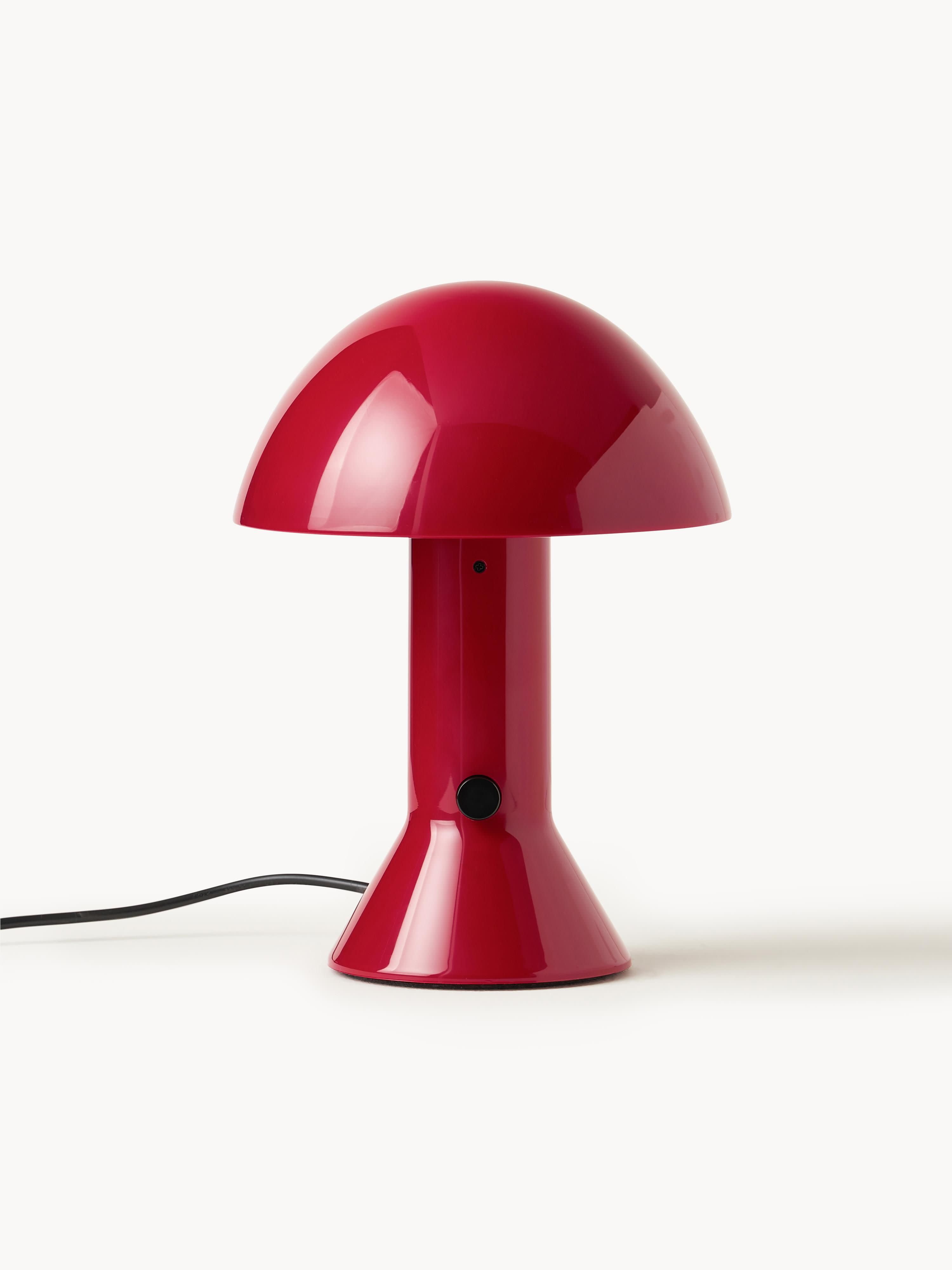 Petite lampe à poser avec abat-jour réglable Rikard - Rouge