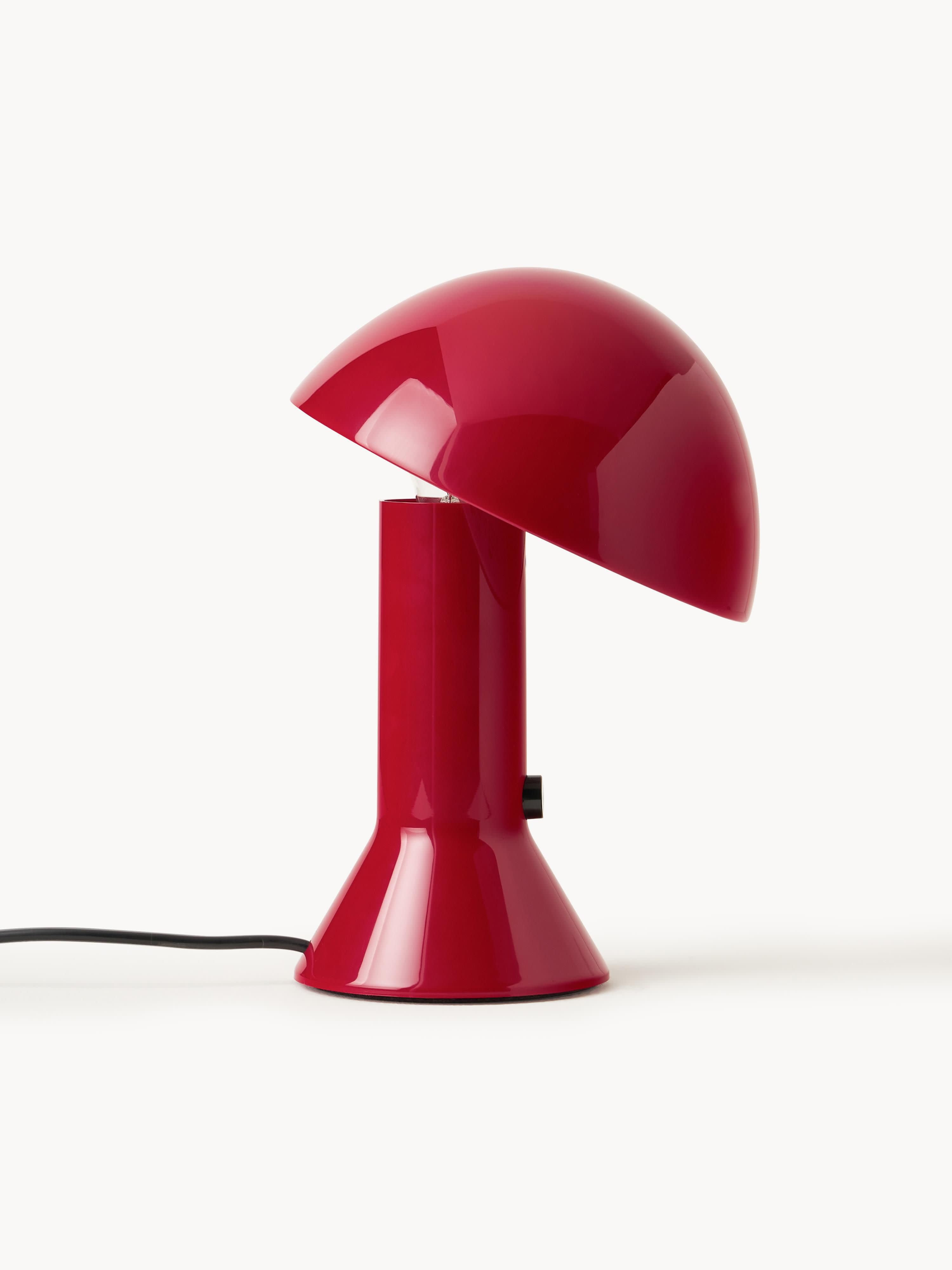 Petite lampe à poser avec abat-jour réglable Rikard - Rouge