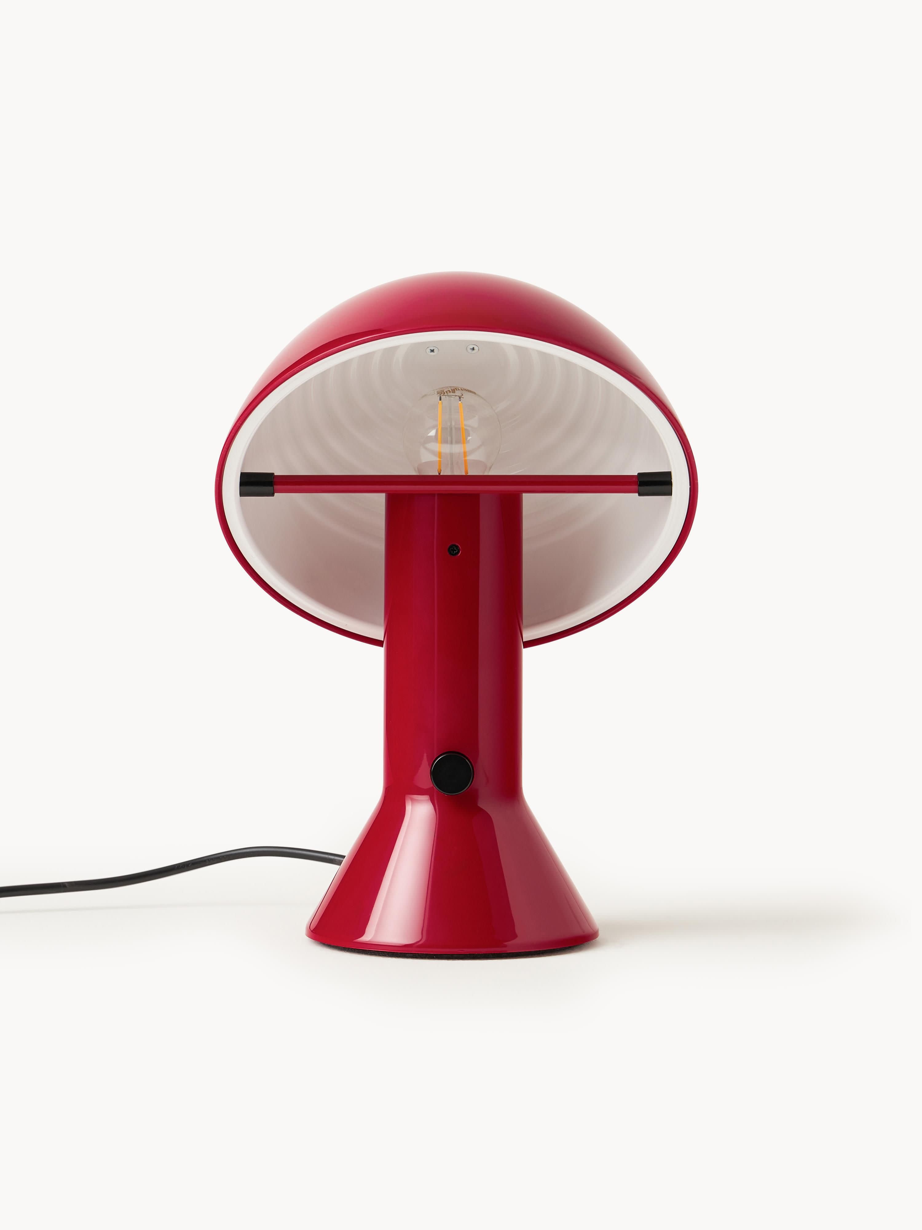 Petite lampe à poser avec abat-jour réglable Rikard - Rouge