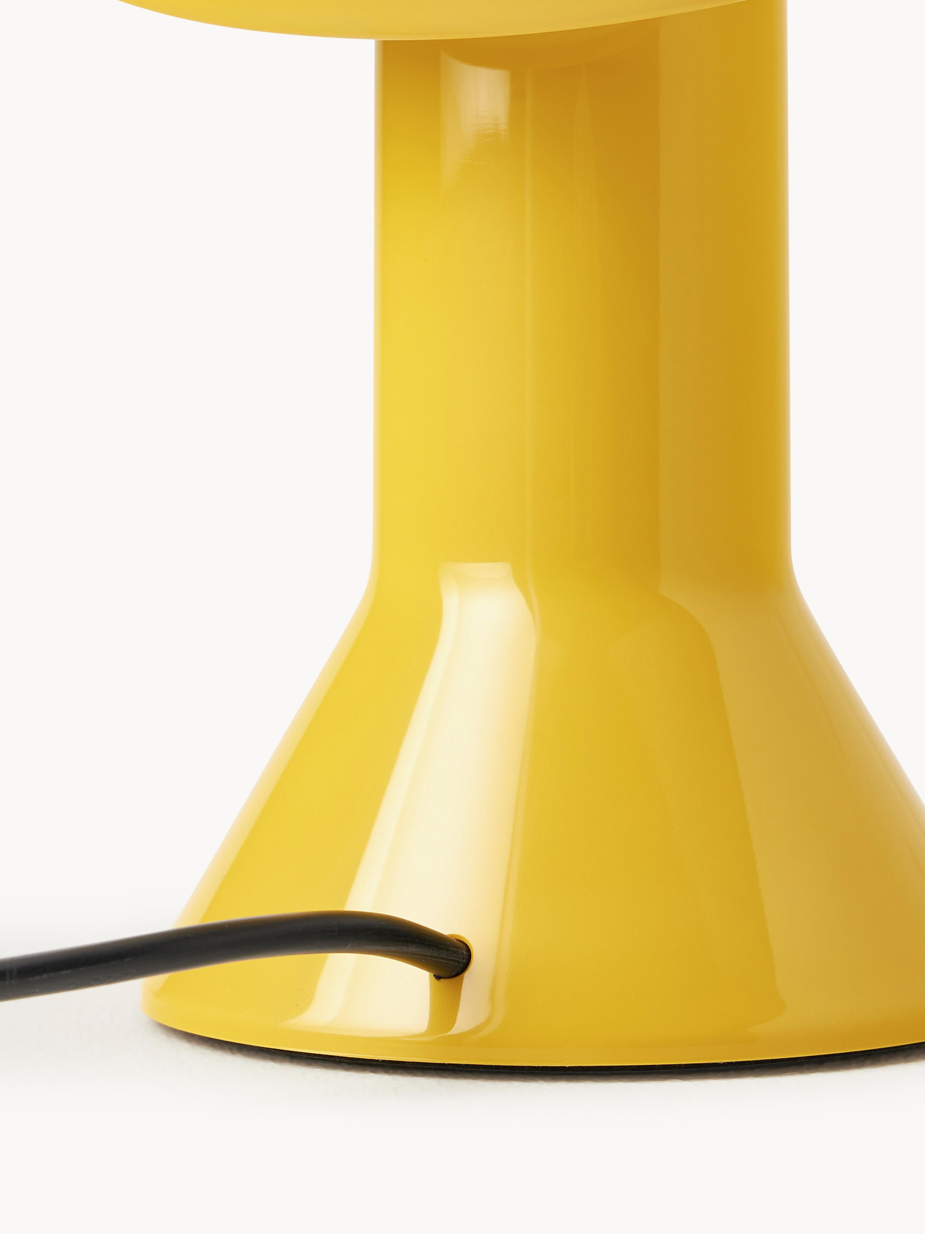 Petite lampe à poser avec abat-jour réglable Rikard - Jaune soleil