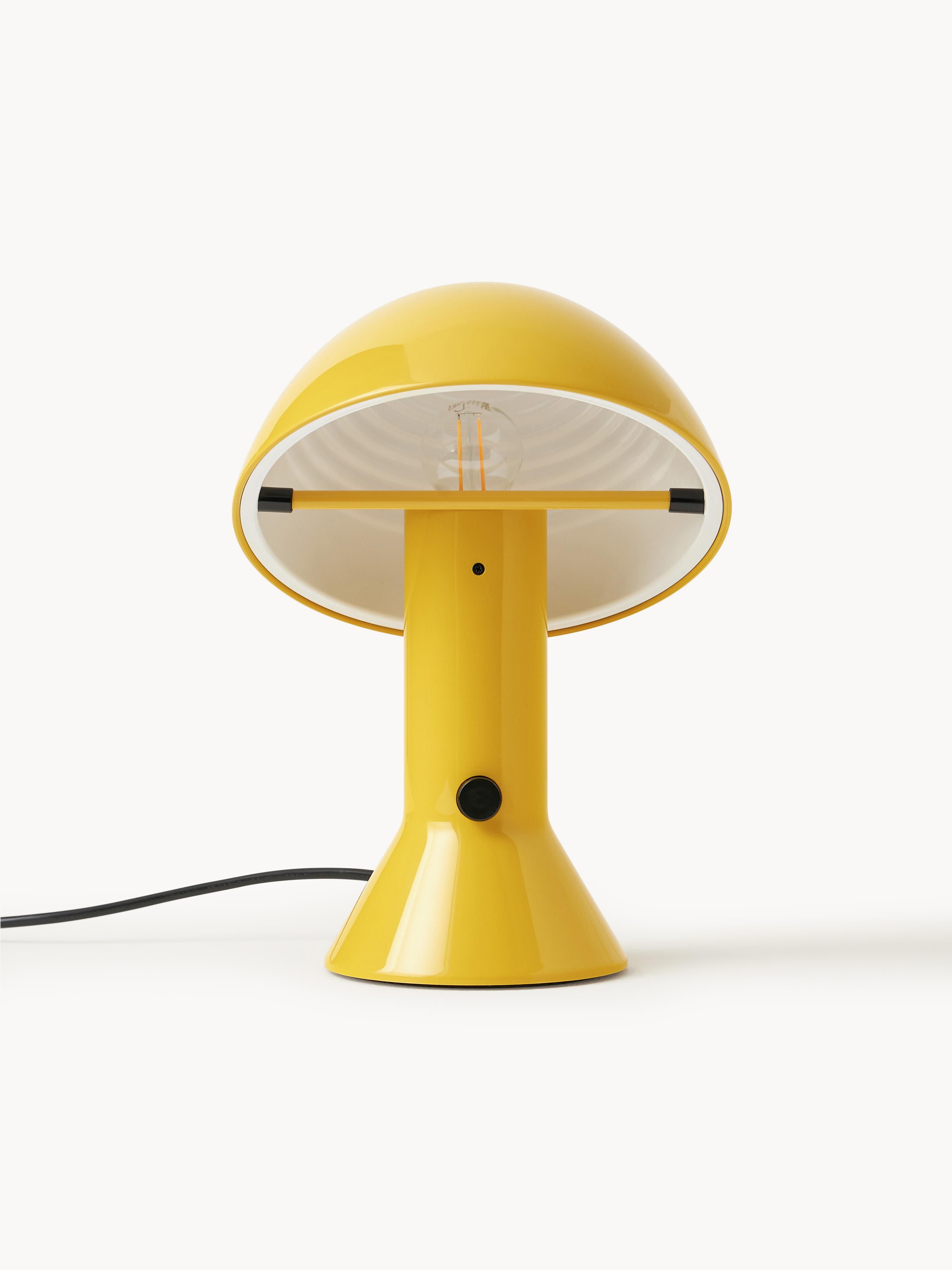 Petite lampe à poser avec abat-jour réglable Rikard - Jaune soleil