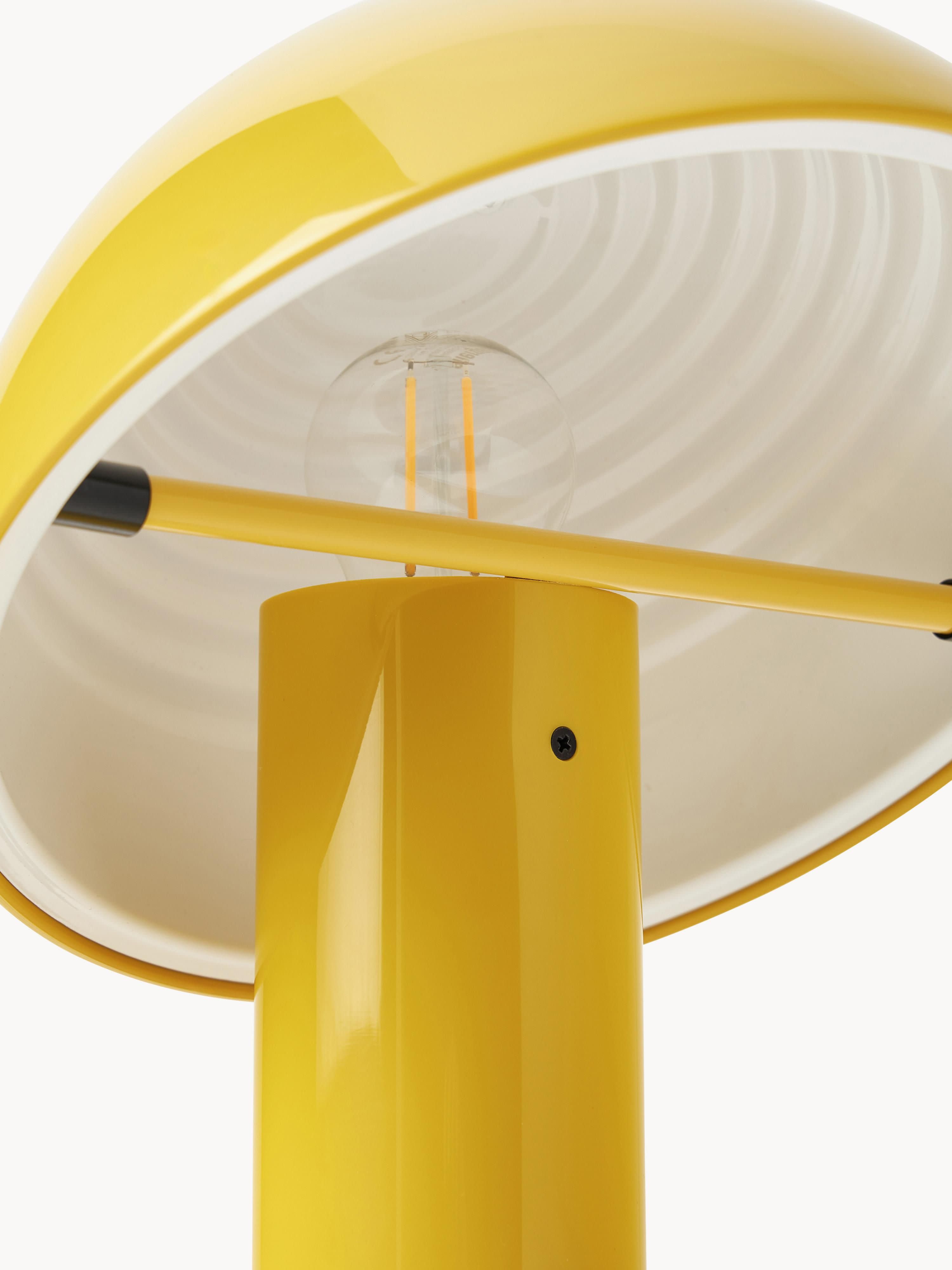 Petite lampe à poser avec abat-jour réglable Rikard - Jaune soleil