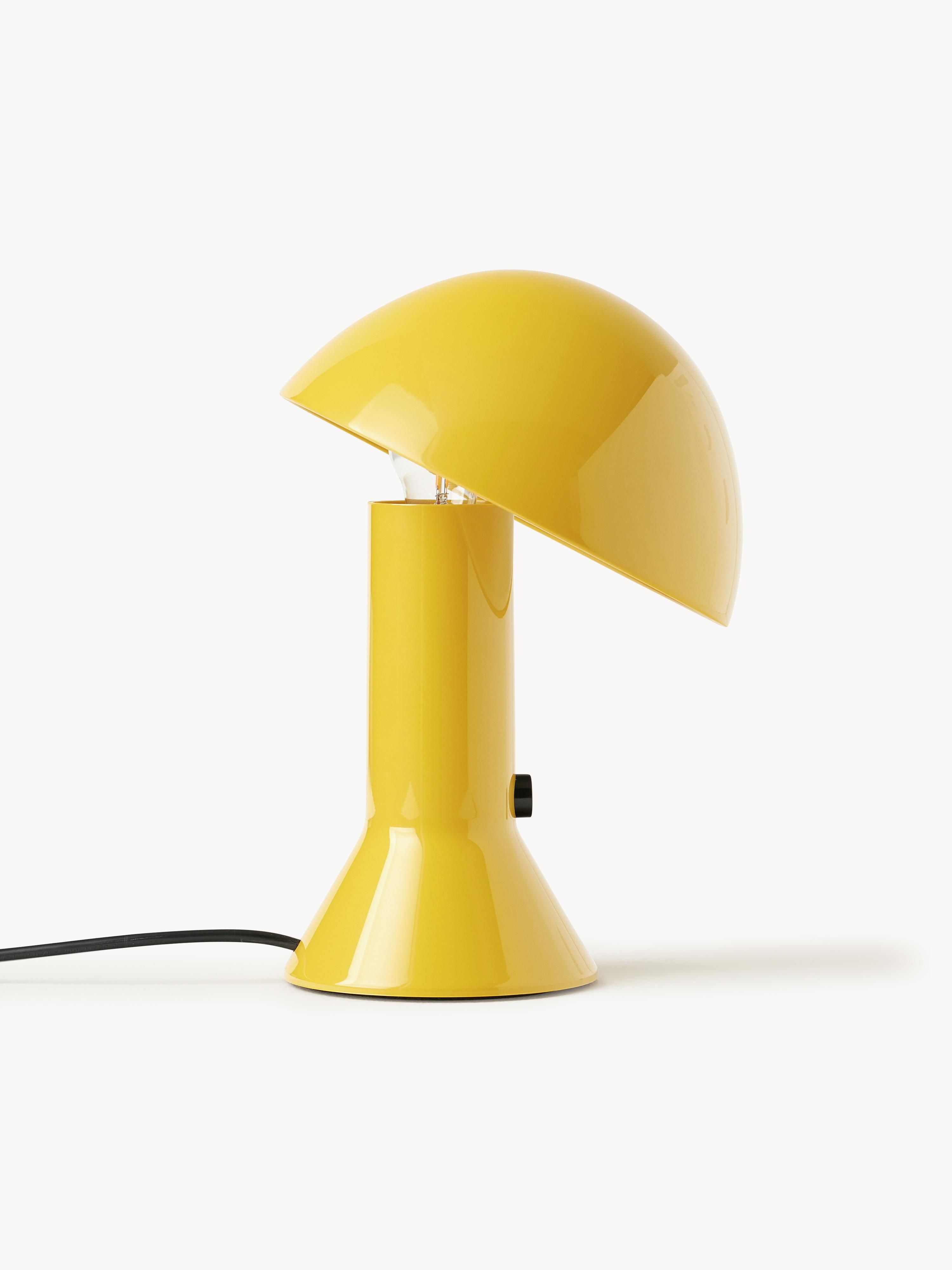 Petite lampe à poser avec abat-jour réglable Rikard - Jaune soleil