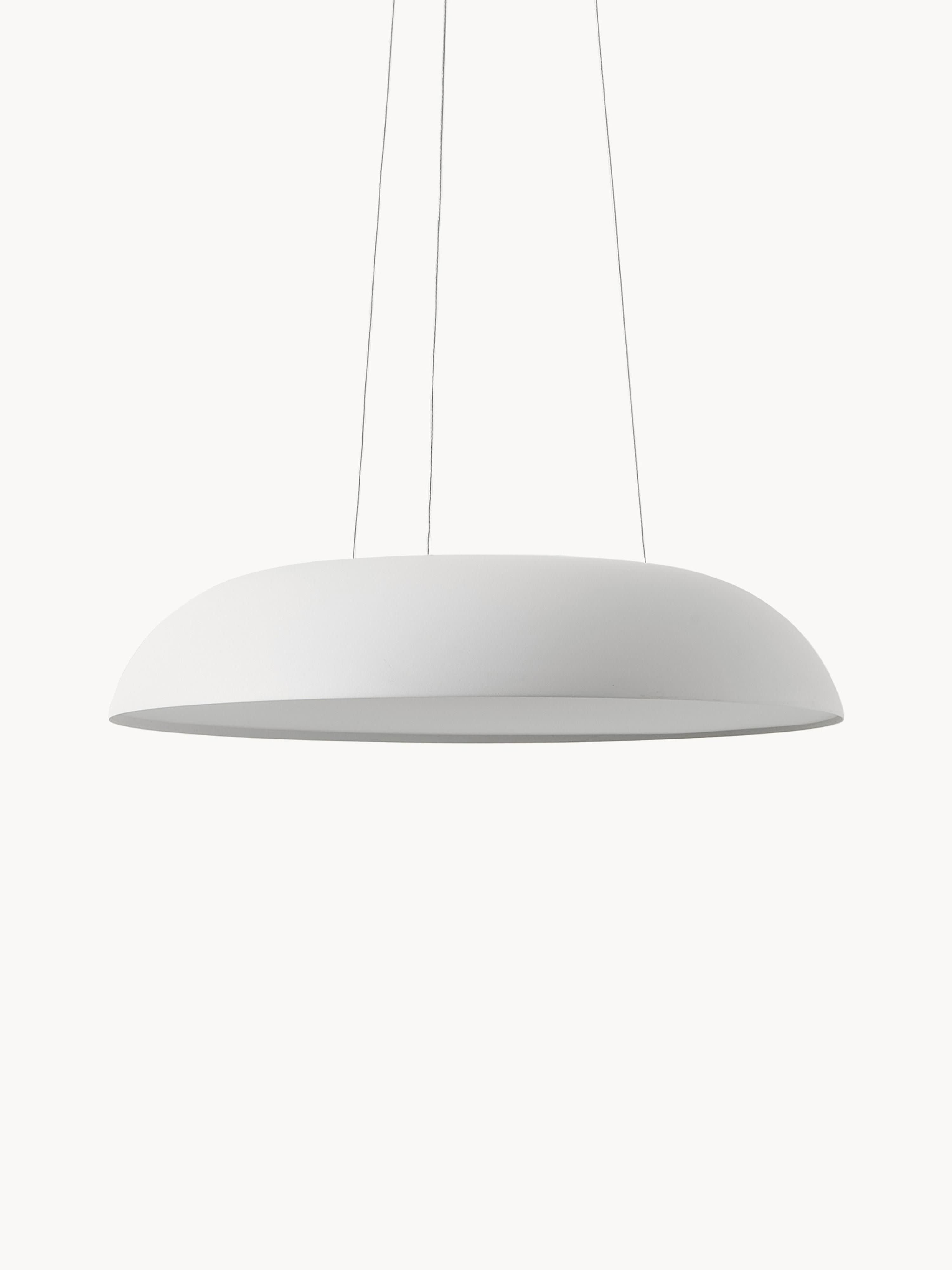 Grande suspension LED Roland, intensité ajustable - Blanc
