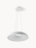 Grande suspension LED Roland, intensité ajustable - Blanc