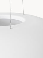 Grande suspension LED Roland, intensité ajustable - Blanc