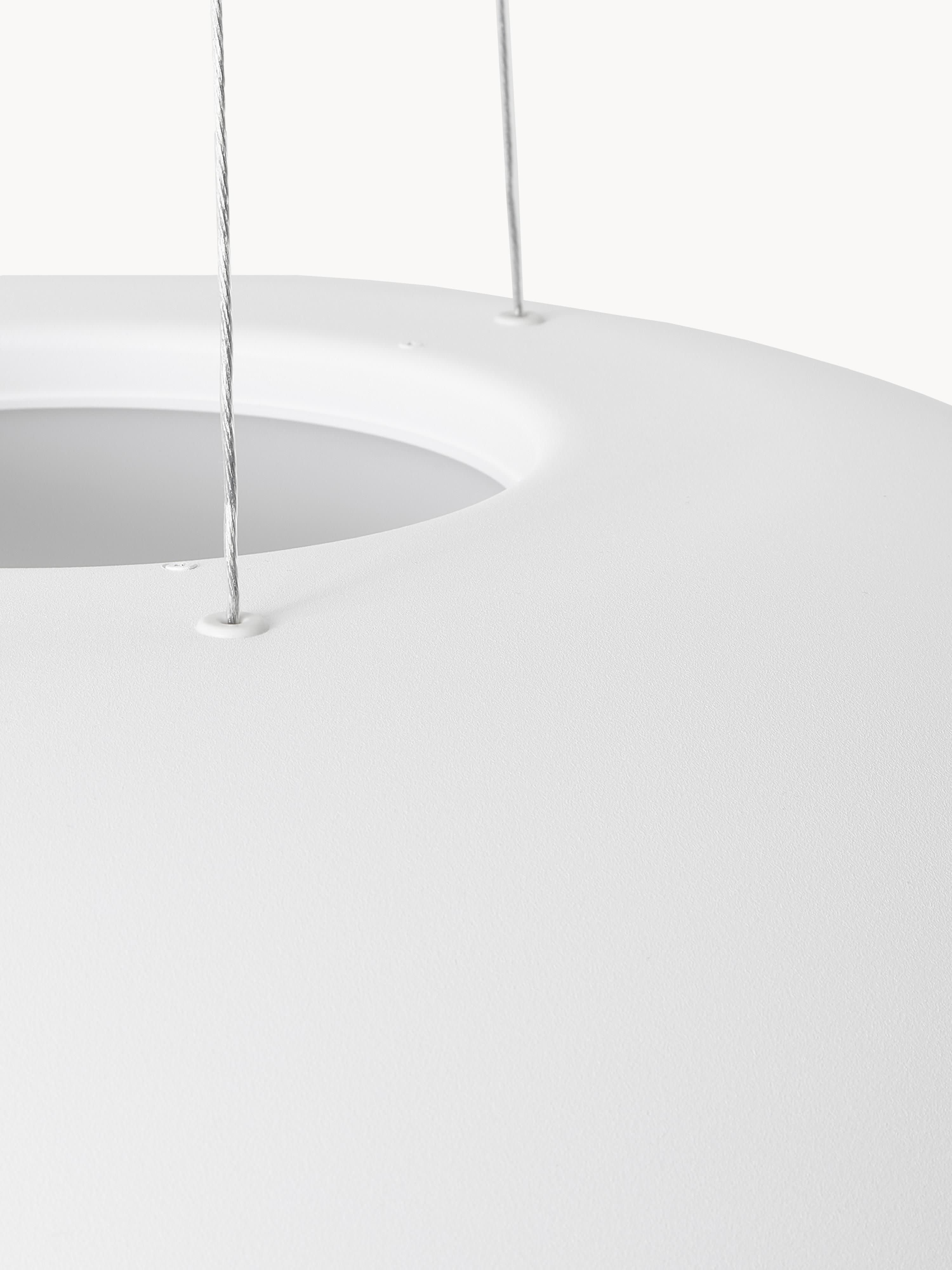 Grande suspension LED Roland, intensité ajustable - Blanc