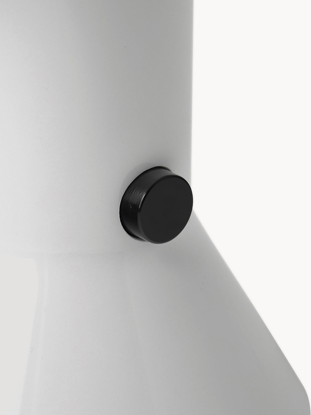 Petite lampe à poser avec abat-jour réglable Rikard - Blanc