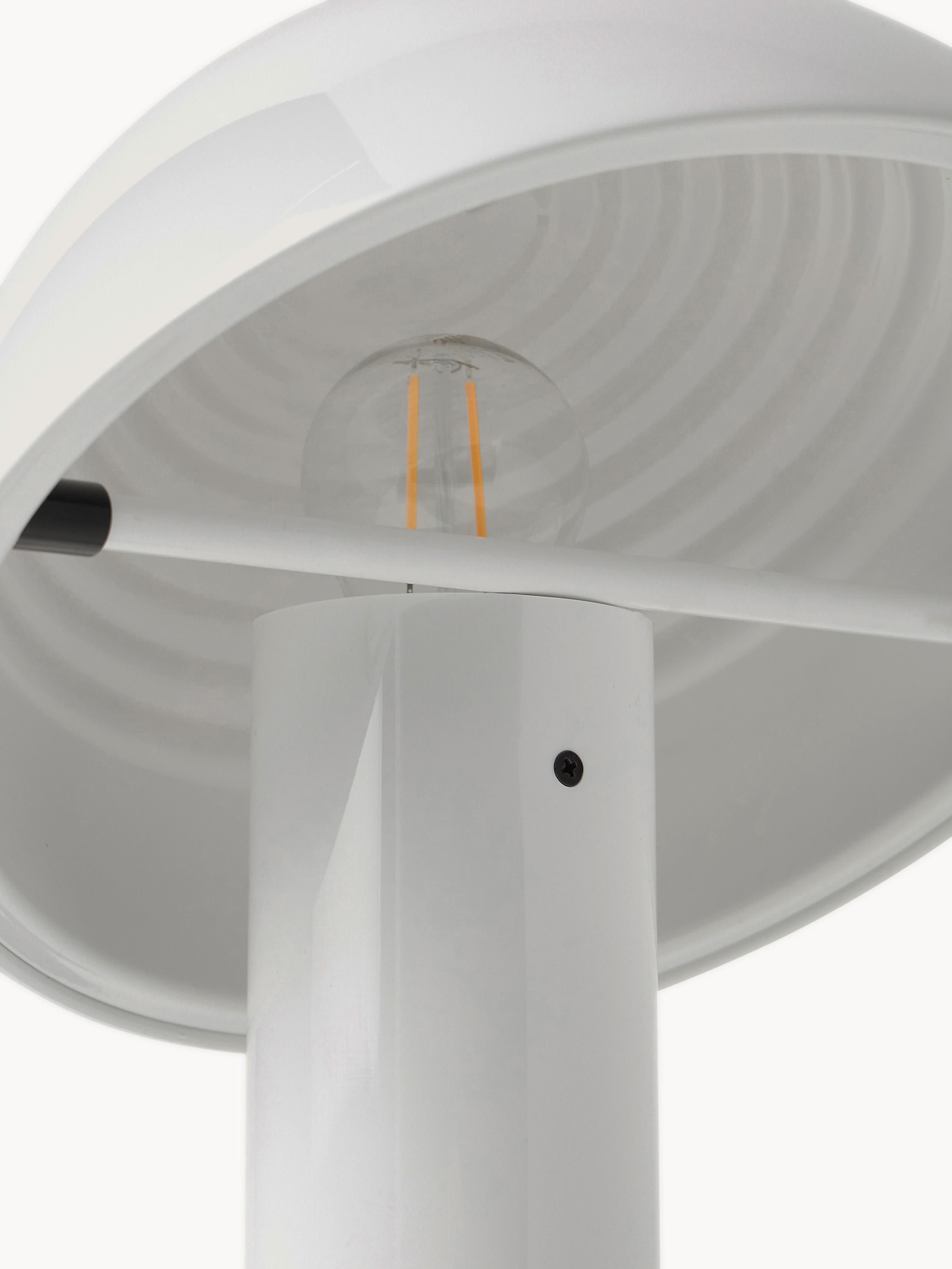 Petite lampe à poser avec abat-jour réglable Rikard - Blanc