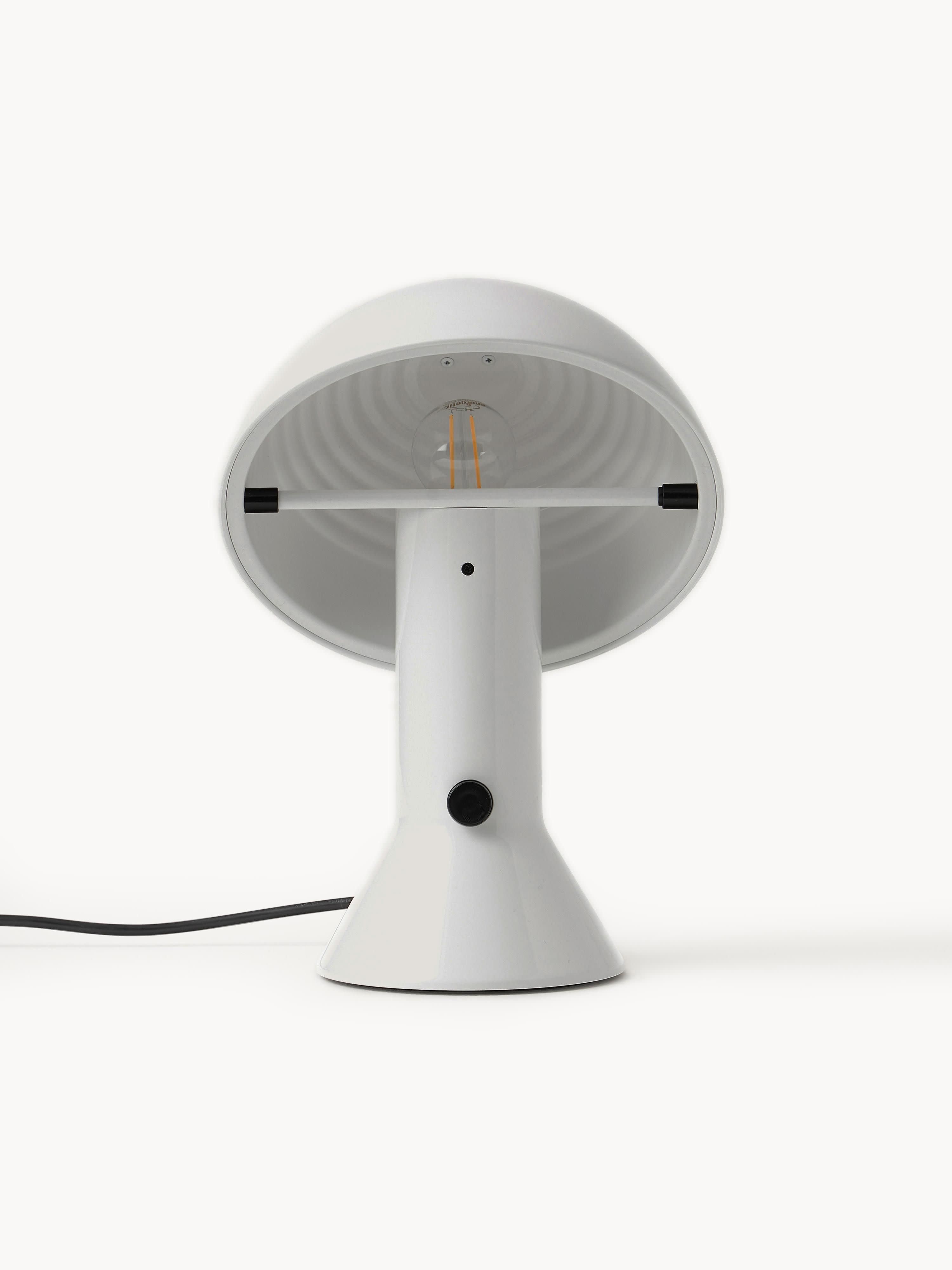 Petite lampe à poser avec abat-jour réglable Rikard - Blanc