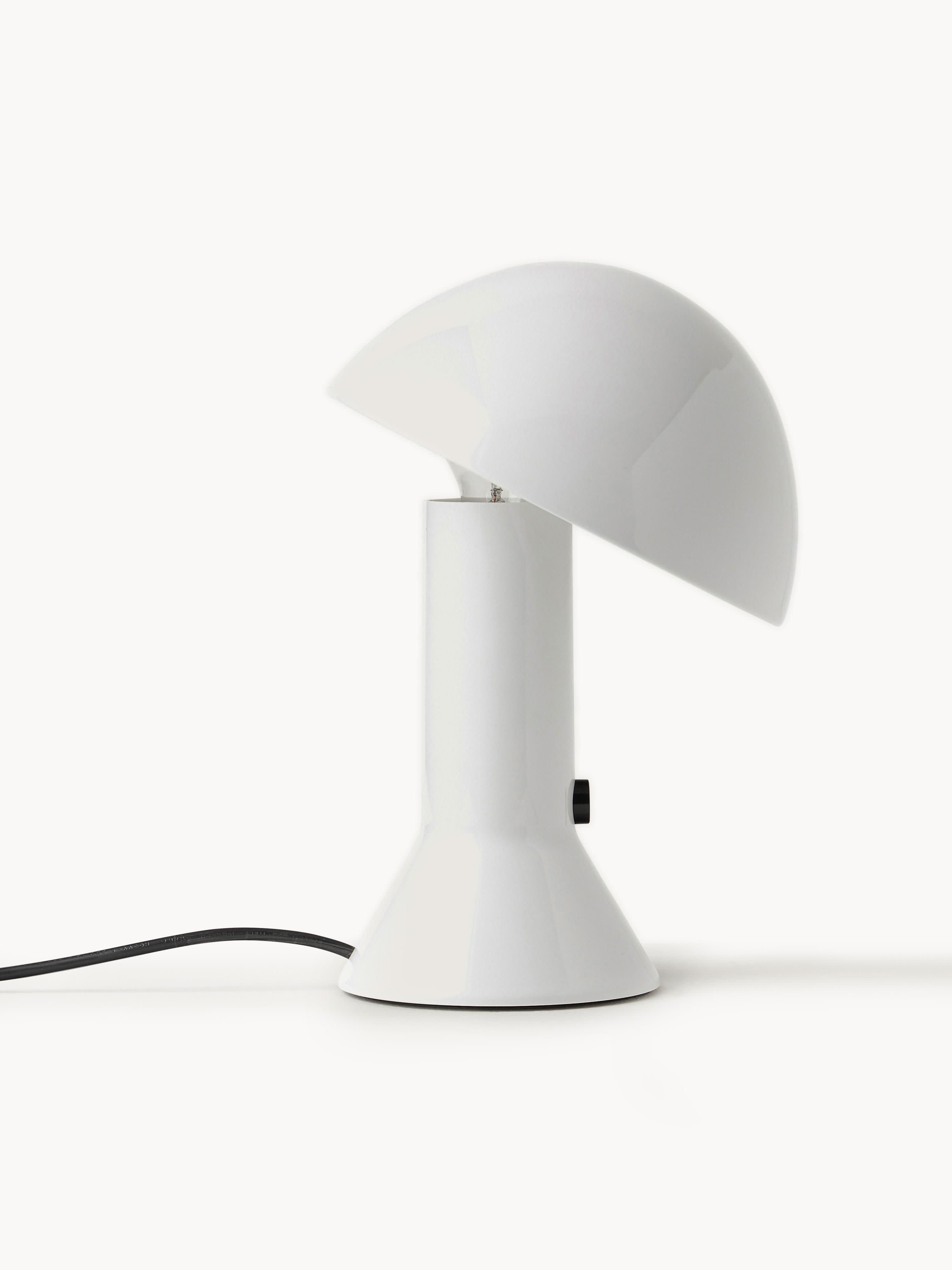 Petite lampe à poser avec abat-jour réglable Rikard - Blanc