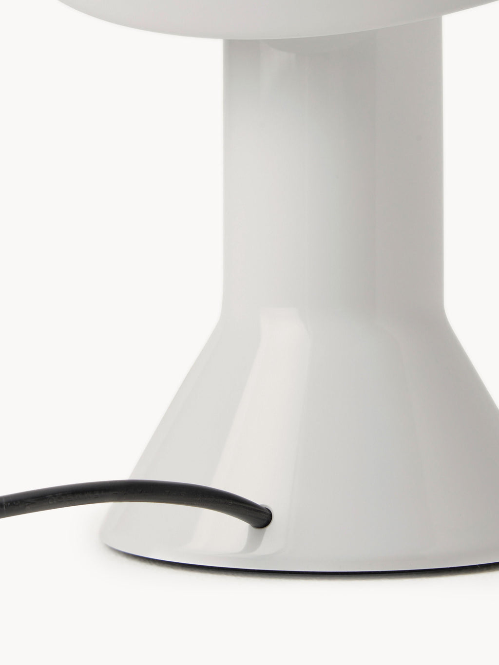 Petite lampe à poser avec abat-jour réglable Rikard - Blanc