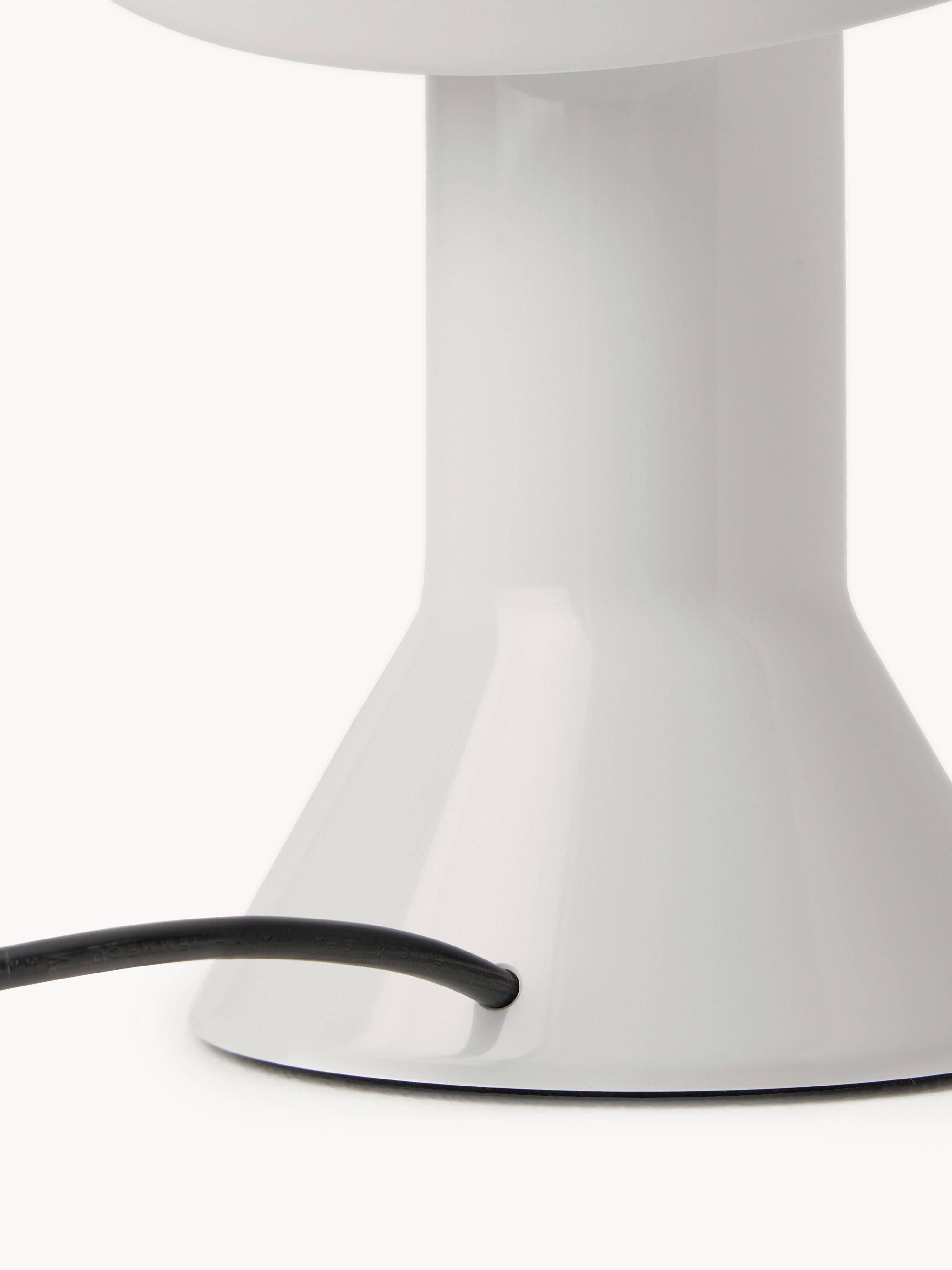 Petite lampe à poser avec abat-jour réglable Rikard - Blanc