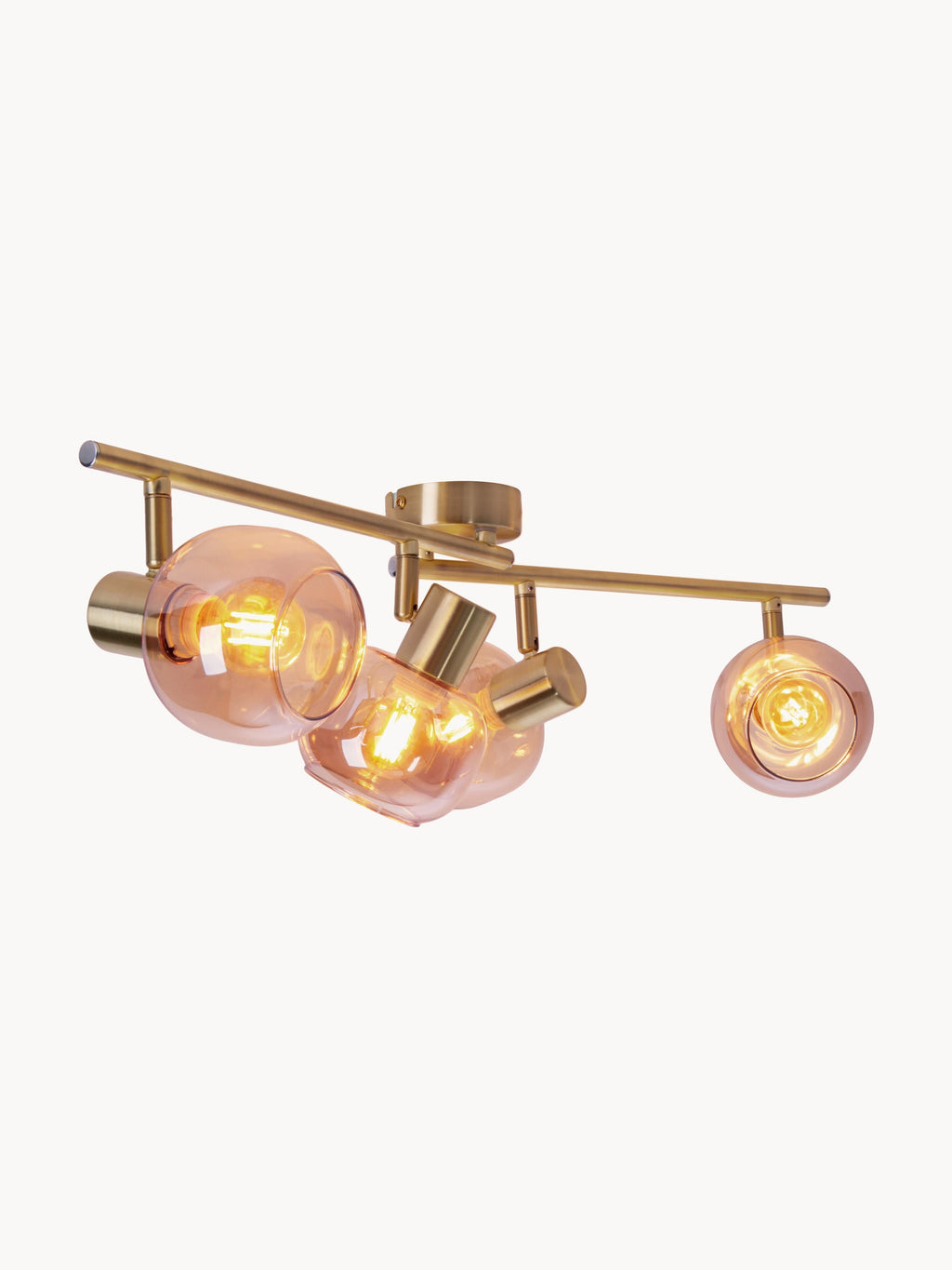 Spot plafond Ville - Doré, nougat, transparent