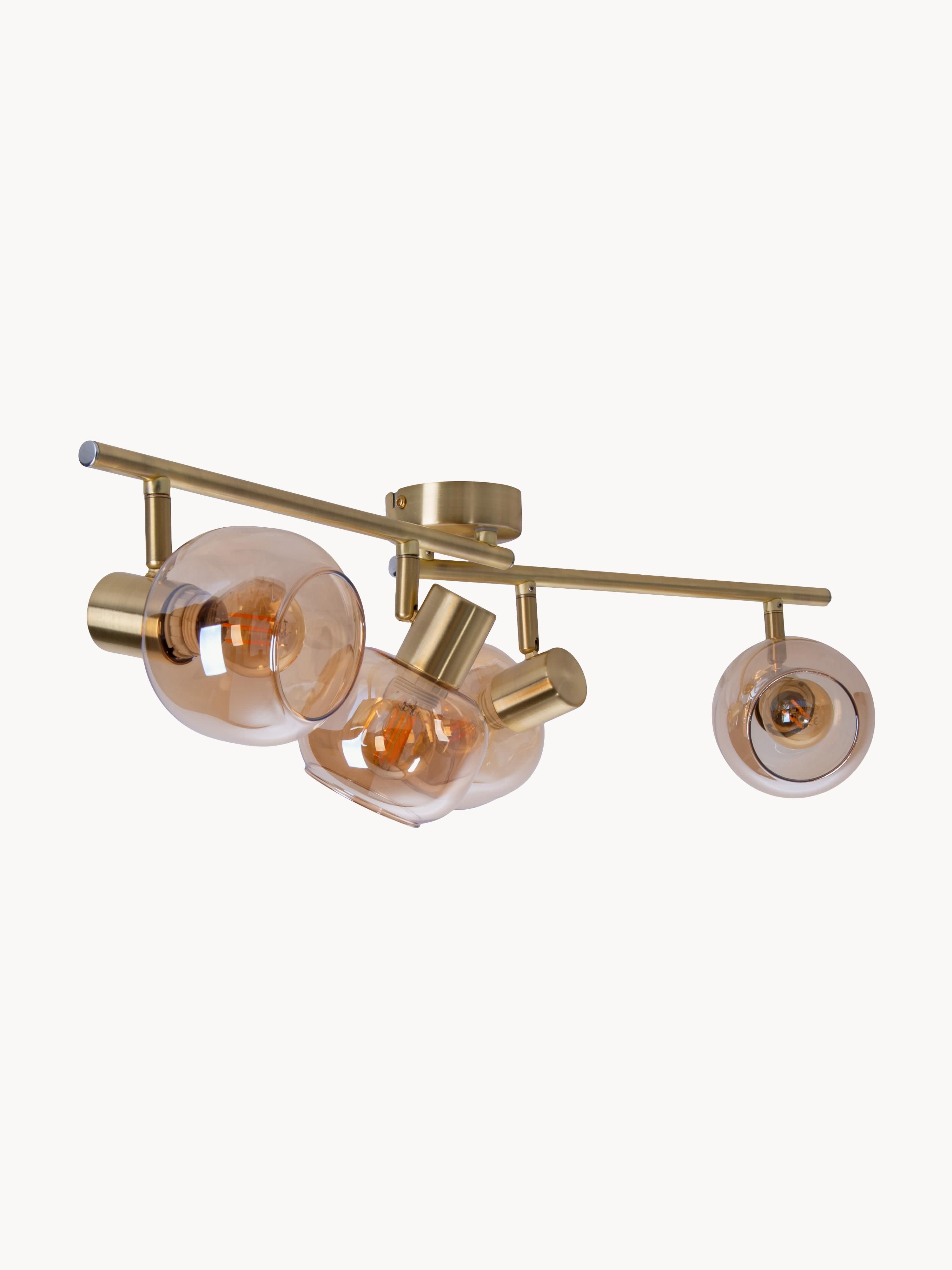 Spot plafond Ville - Doré, nougat, transparent