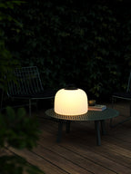 Lampe d'extérieur LED mobile Bronze, intensité ajustable - Abat-jour : blanc crème
Corps de lampe : noir