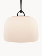 Lampe d'extérieur LED mobile Bronze, intensité ajustable - Abat-jour : blanc crème
Corps de lampe : noir