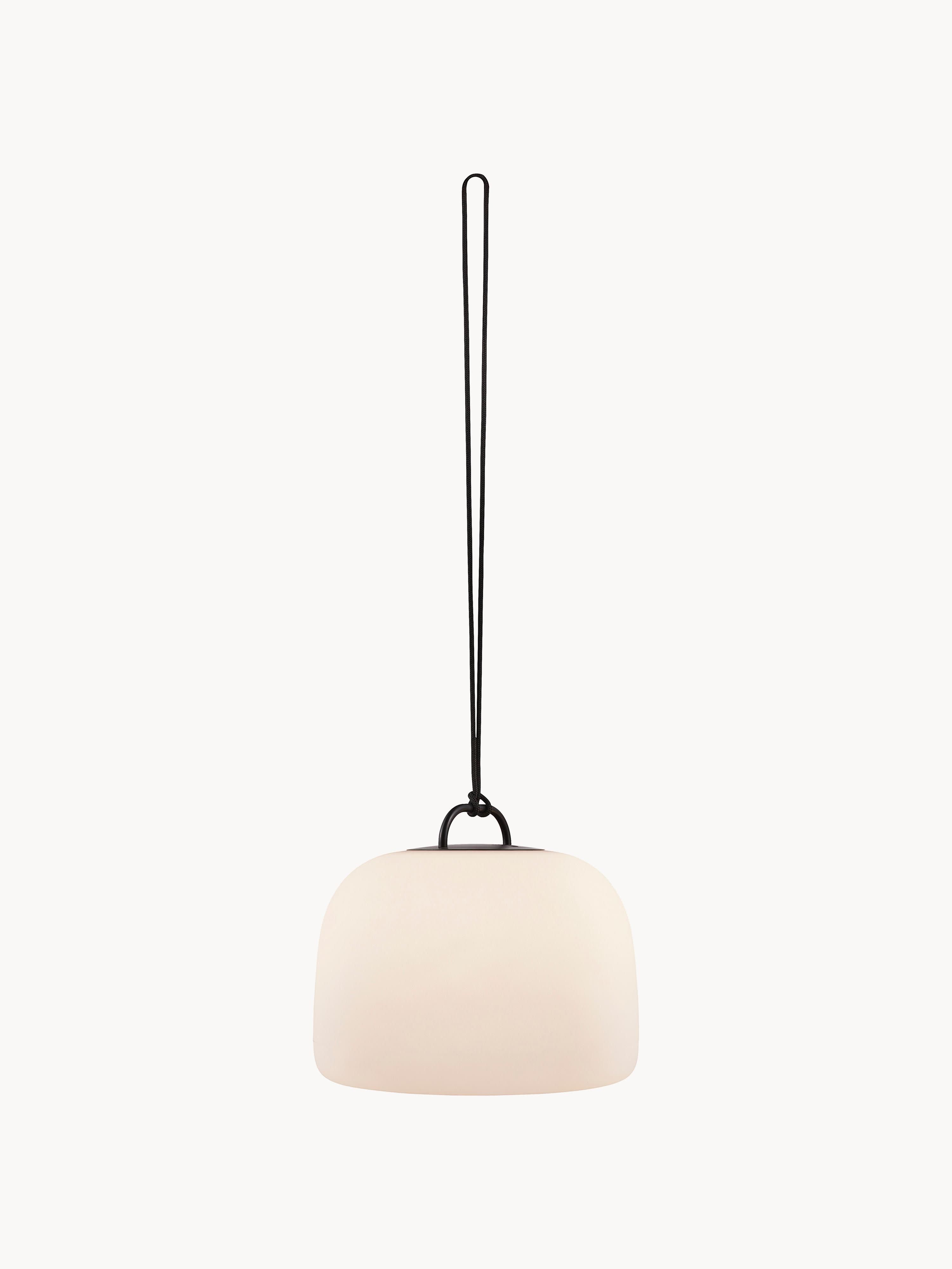 Lampe d'extérieur LED mobile Bronze, intensité ajustable - Abat-jour : blanc crème
Corps de lampe : noir