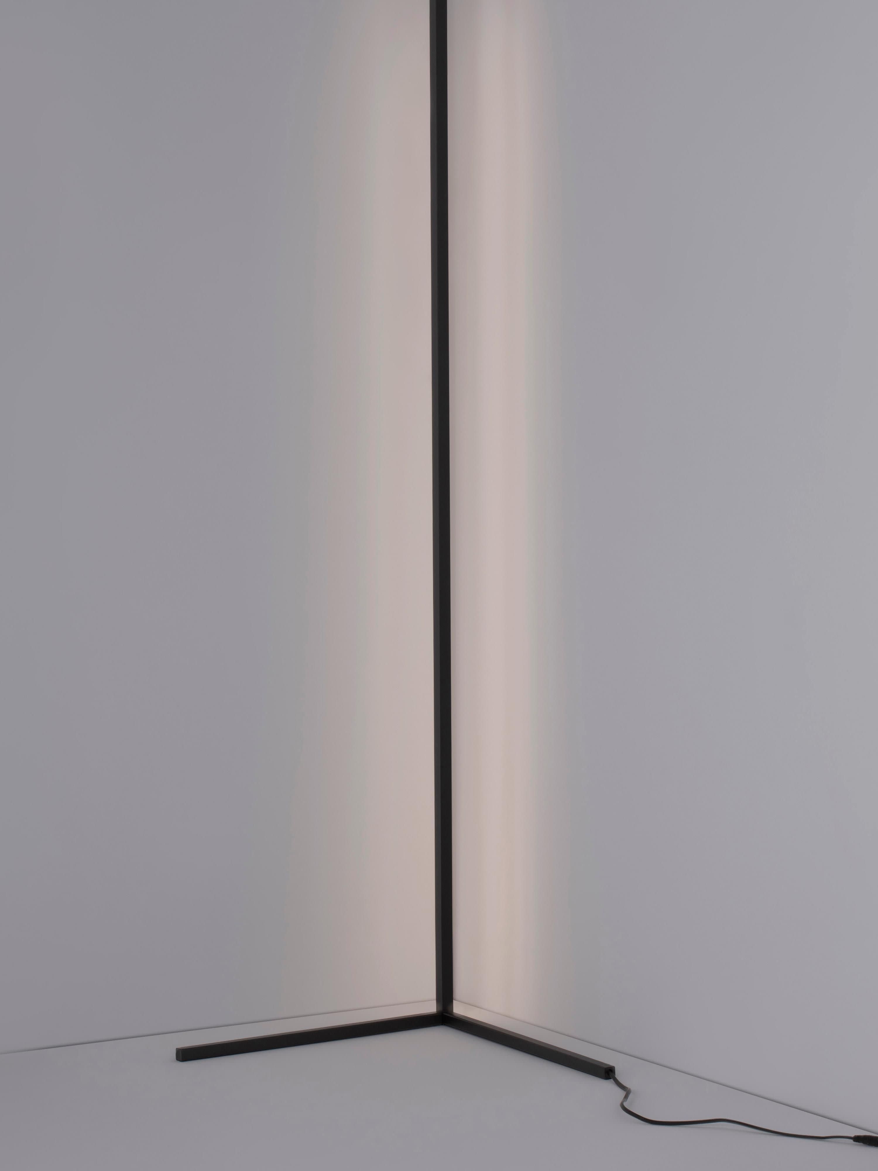 Lampadaire à intensité variable Moorland - Noir