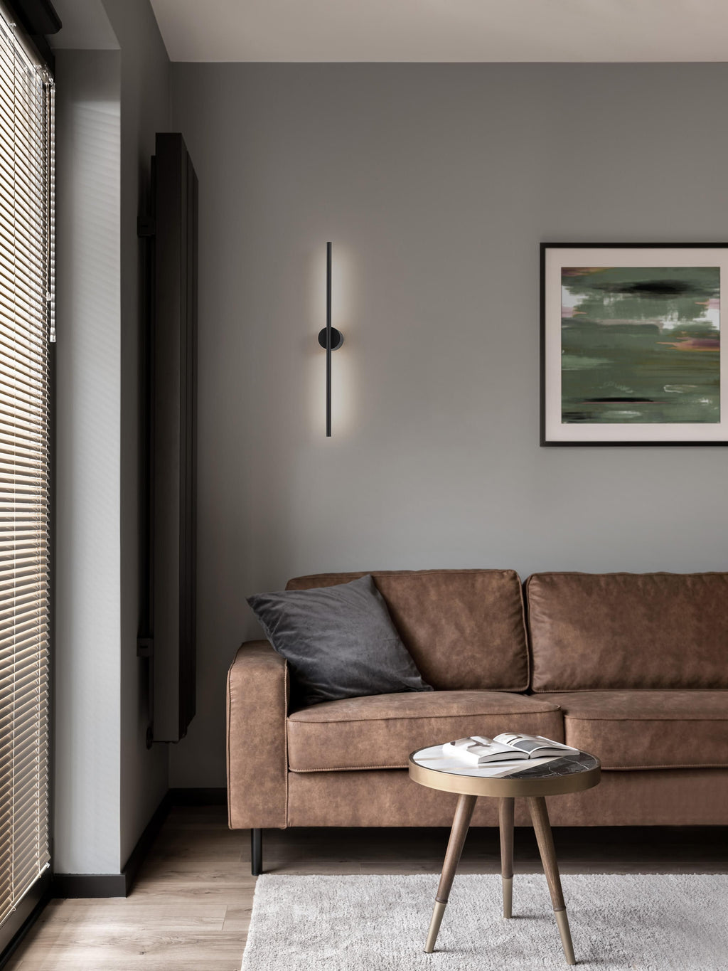 Applique murale LED Lode - Noir