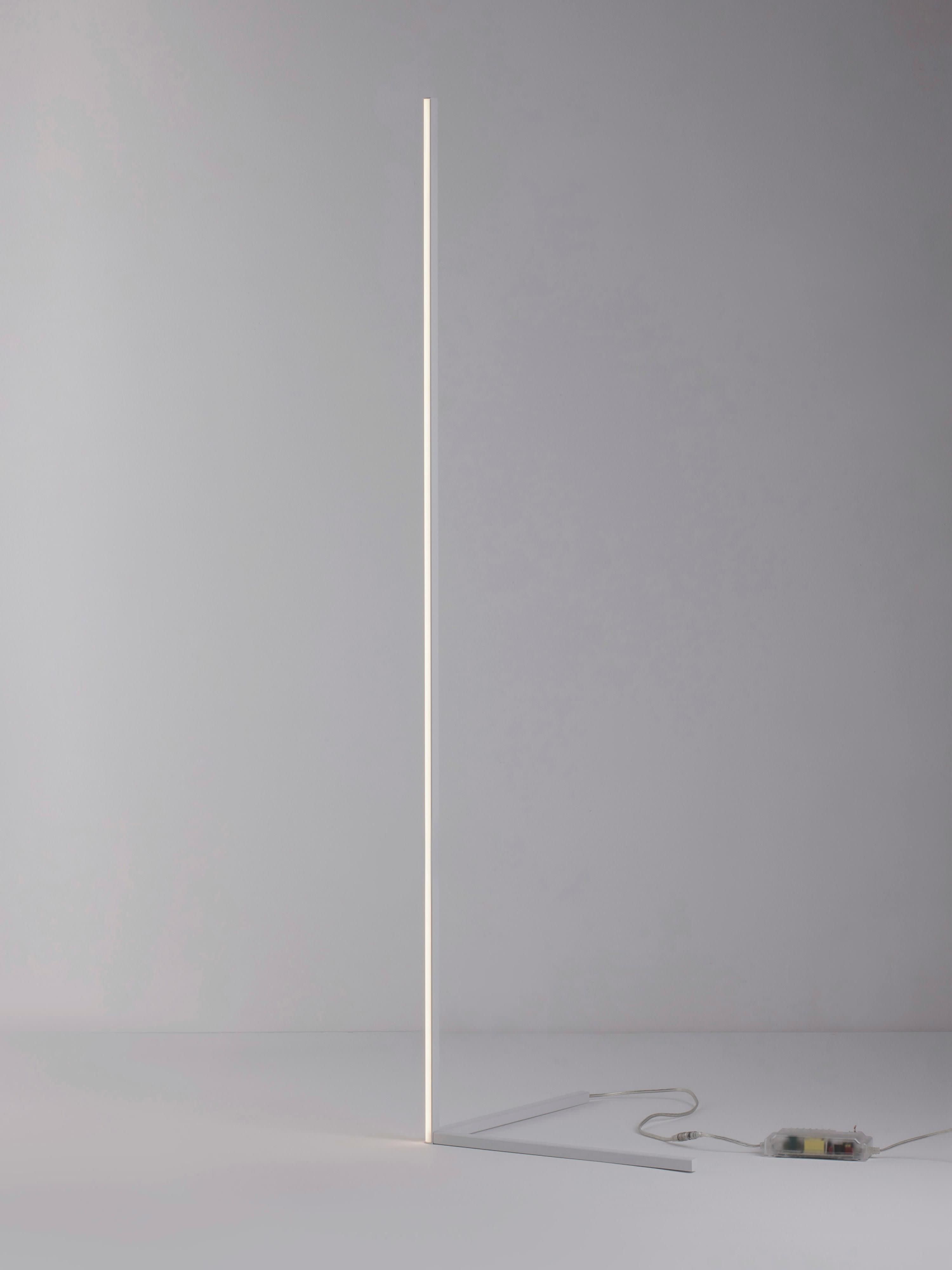 Lampadaire à intensité variable Moorland - Blanc