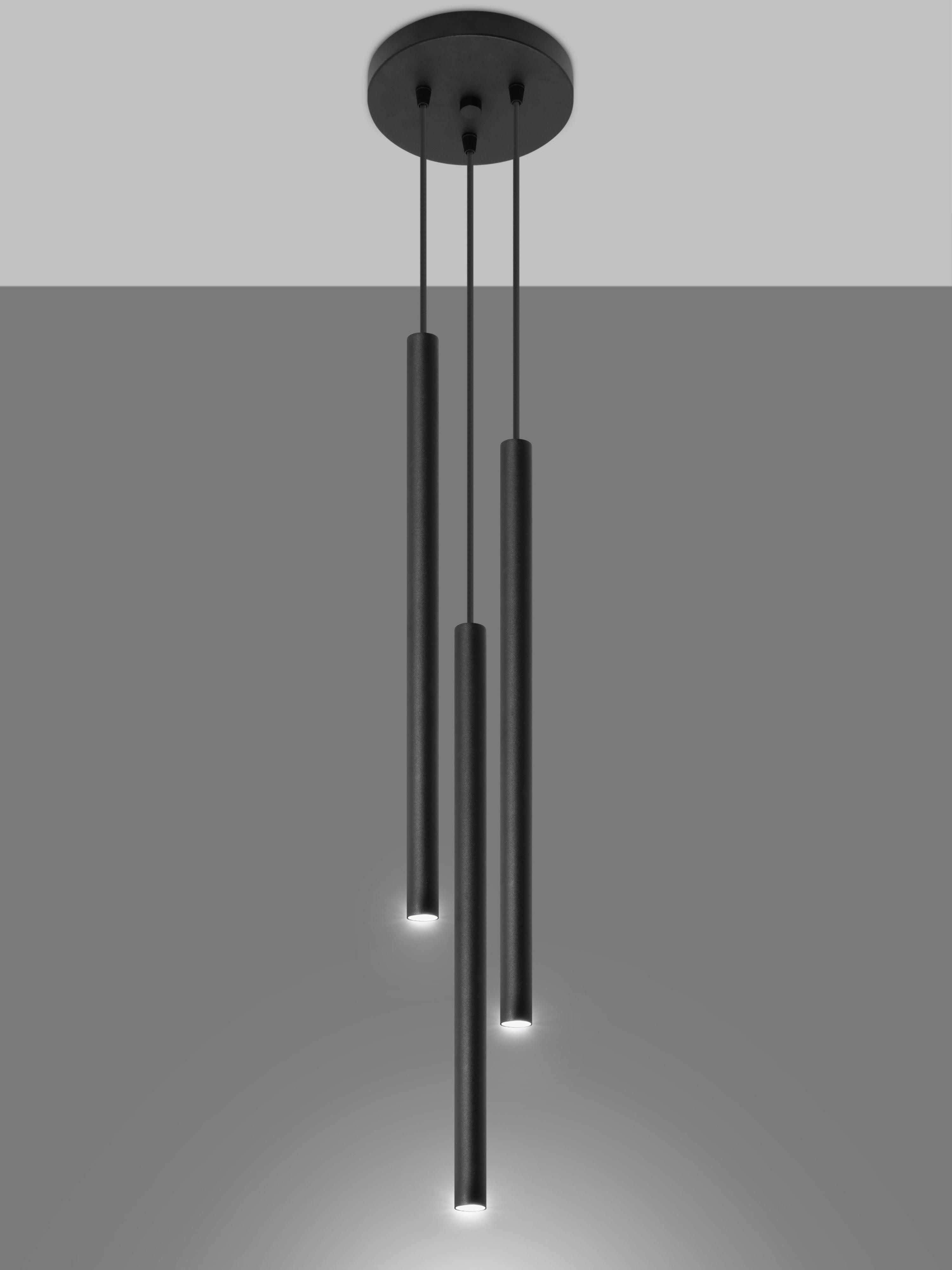 Suspension artisanale Tellef - Noir